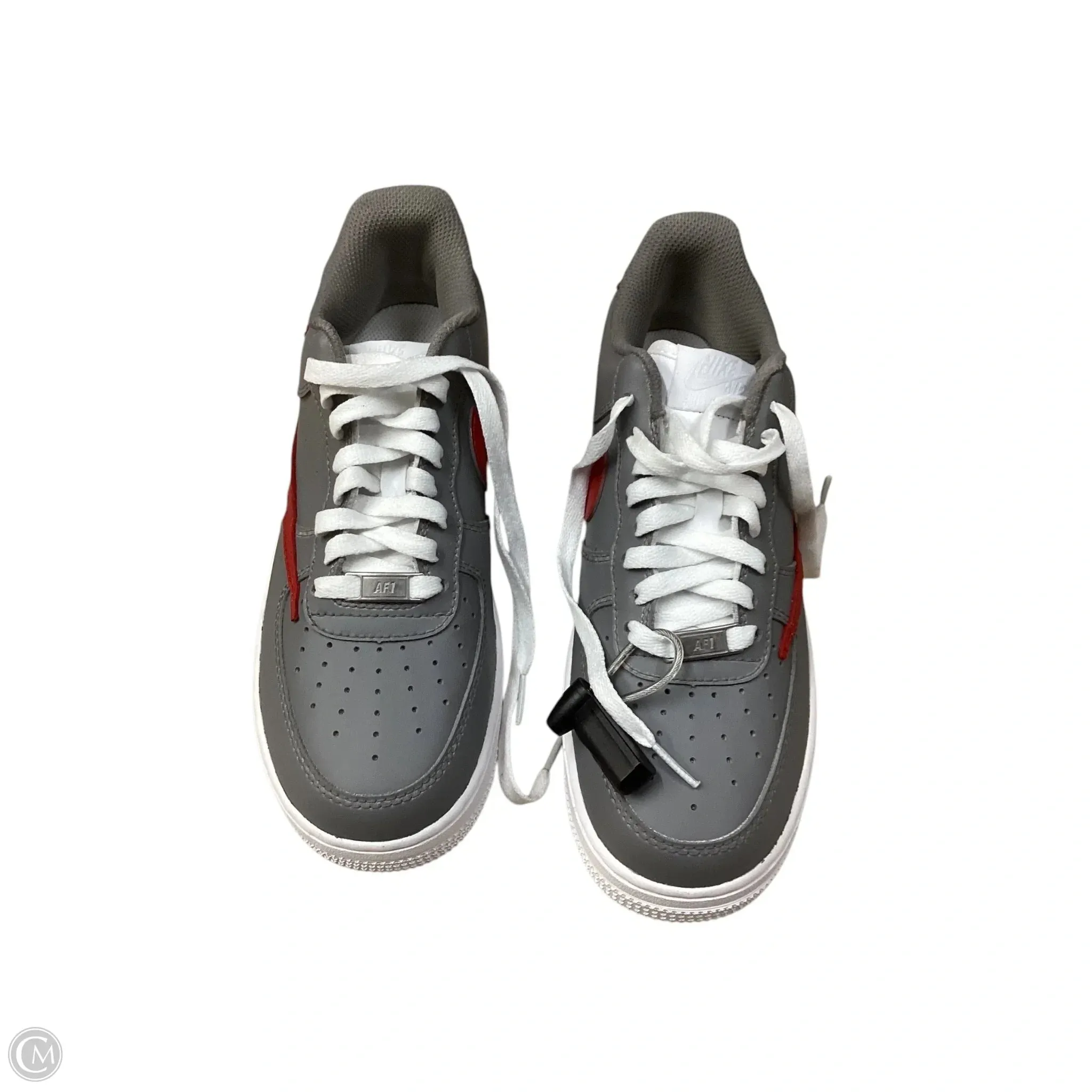 Shoes Sneakers By Nike In Grey, Size: 8.5