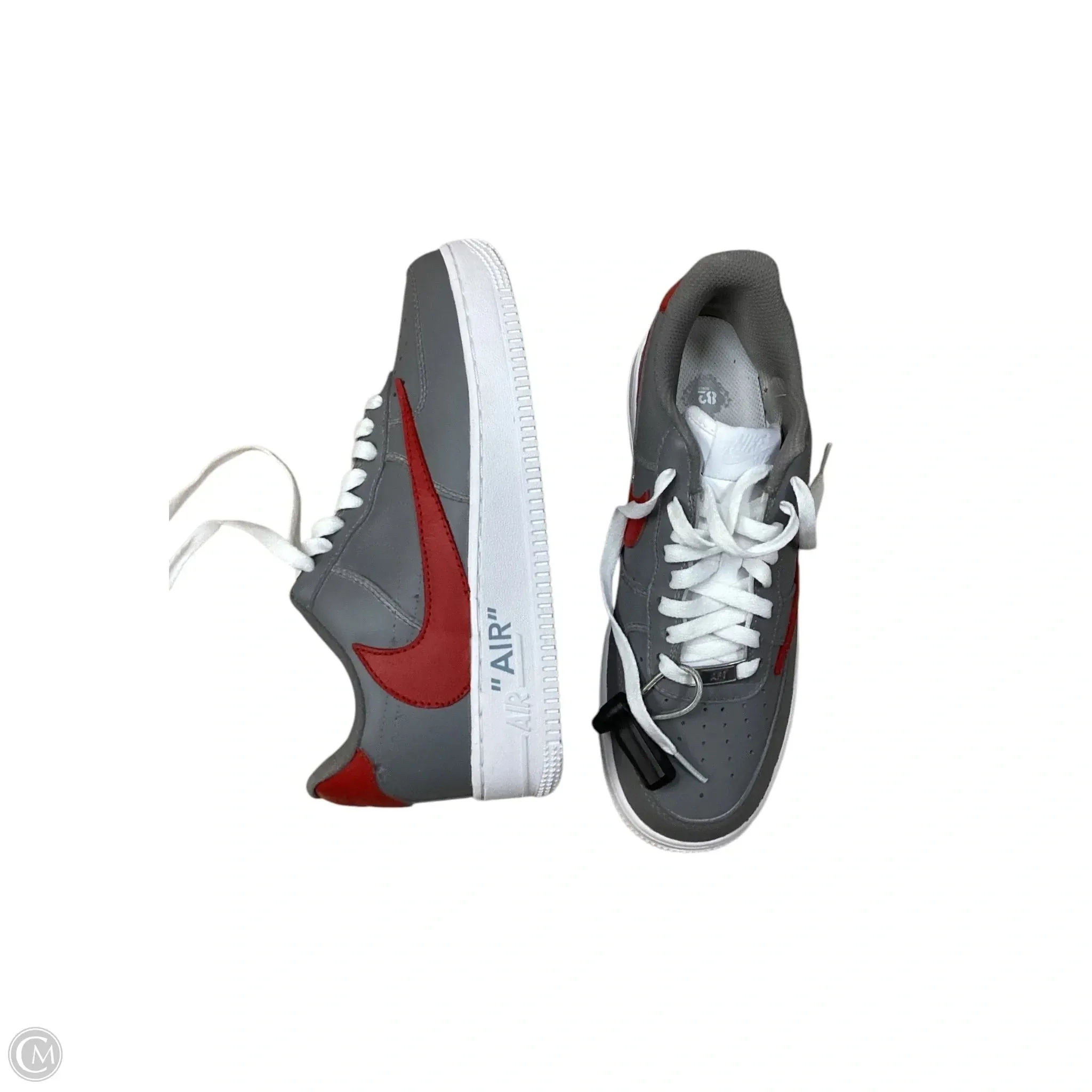 Shoes Sneakers By Nike In Grey, Size: 8.5