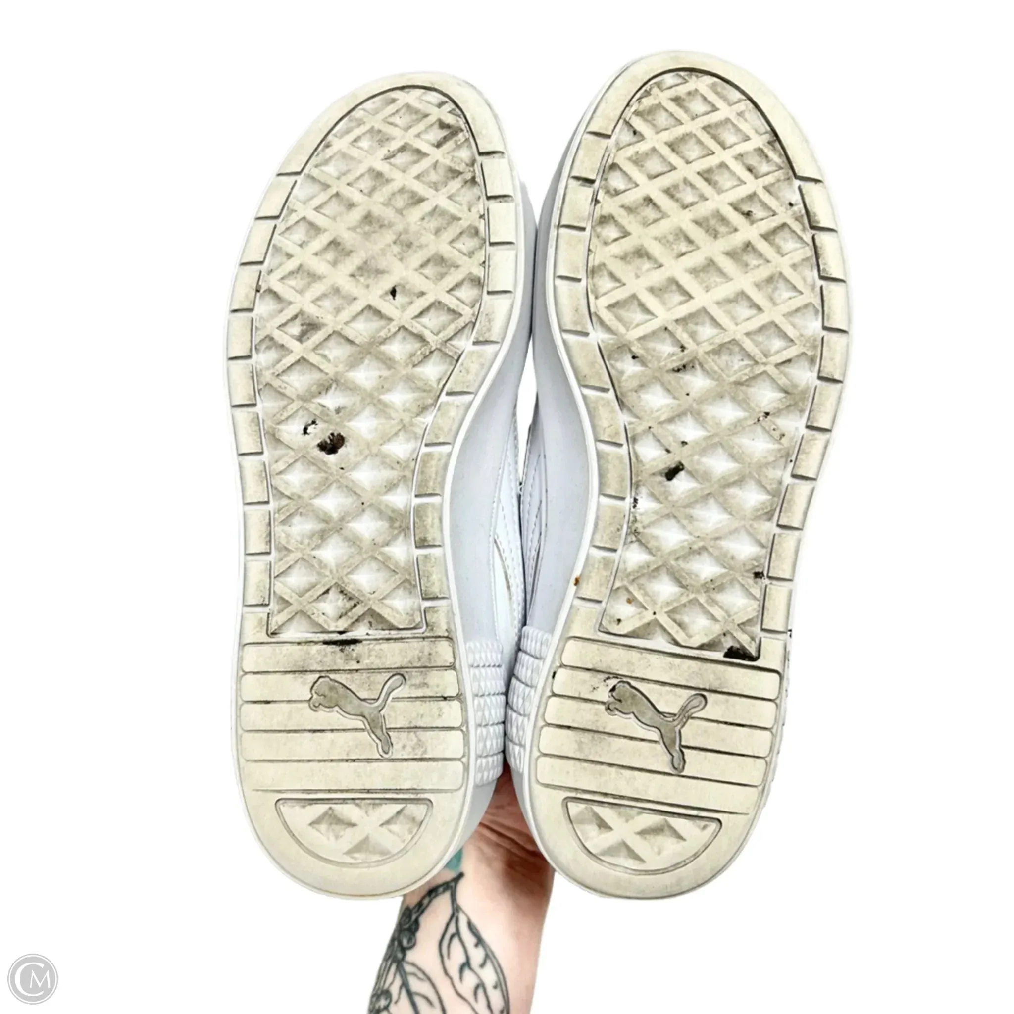 Shoes Sneakers By Puma In White, Size: 7