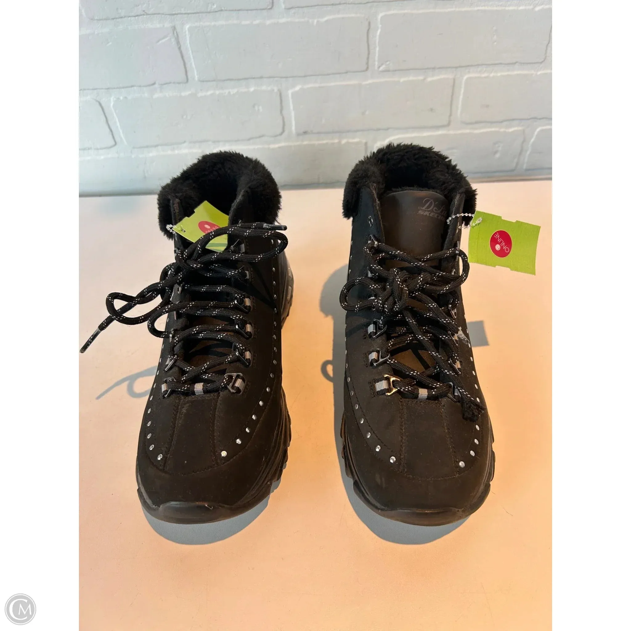 Shoes Sneakers By Skechers In Black, Size: 8.5