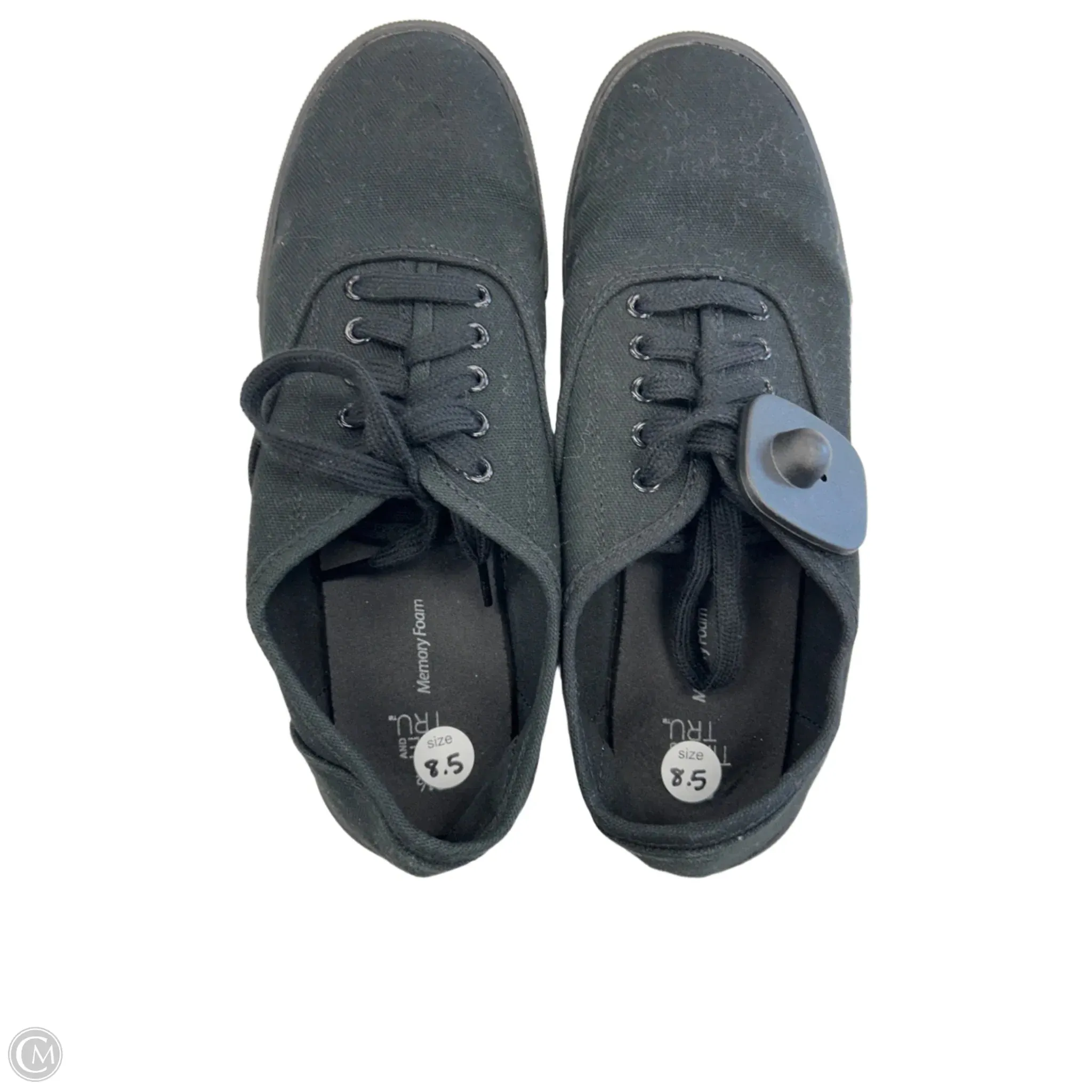 Shoes Sneakers By Time And Tru In Black, Size: 8.5