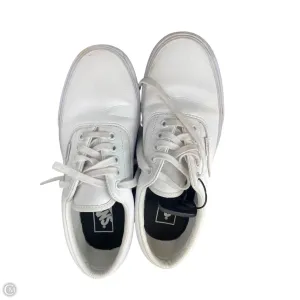 Shoes Sneakers By Vans In White, Size: 8.5