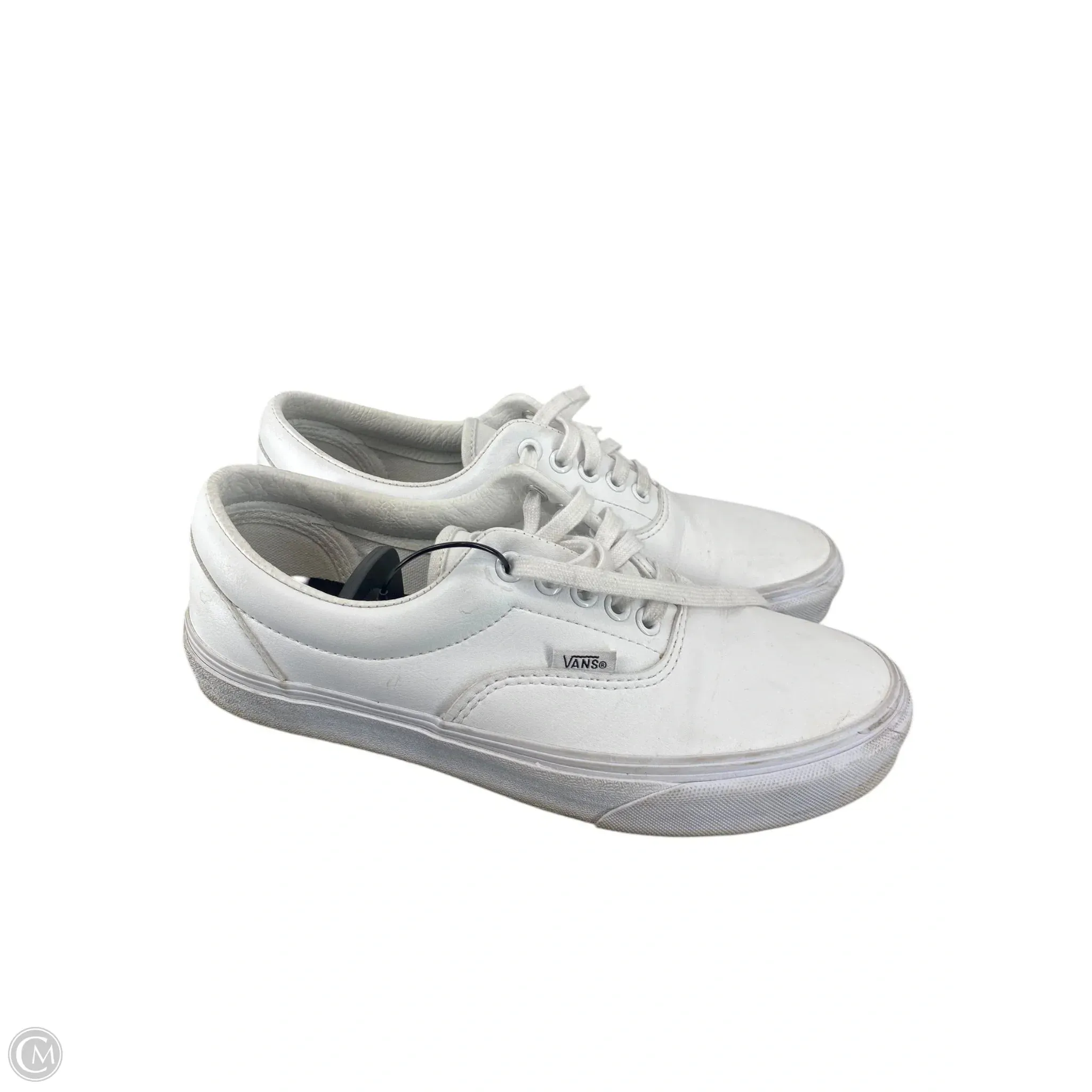 Shoes Sneakers By Vans In White, Size: 8.5