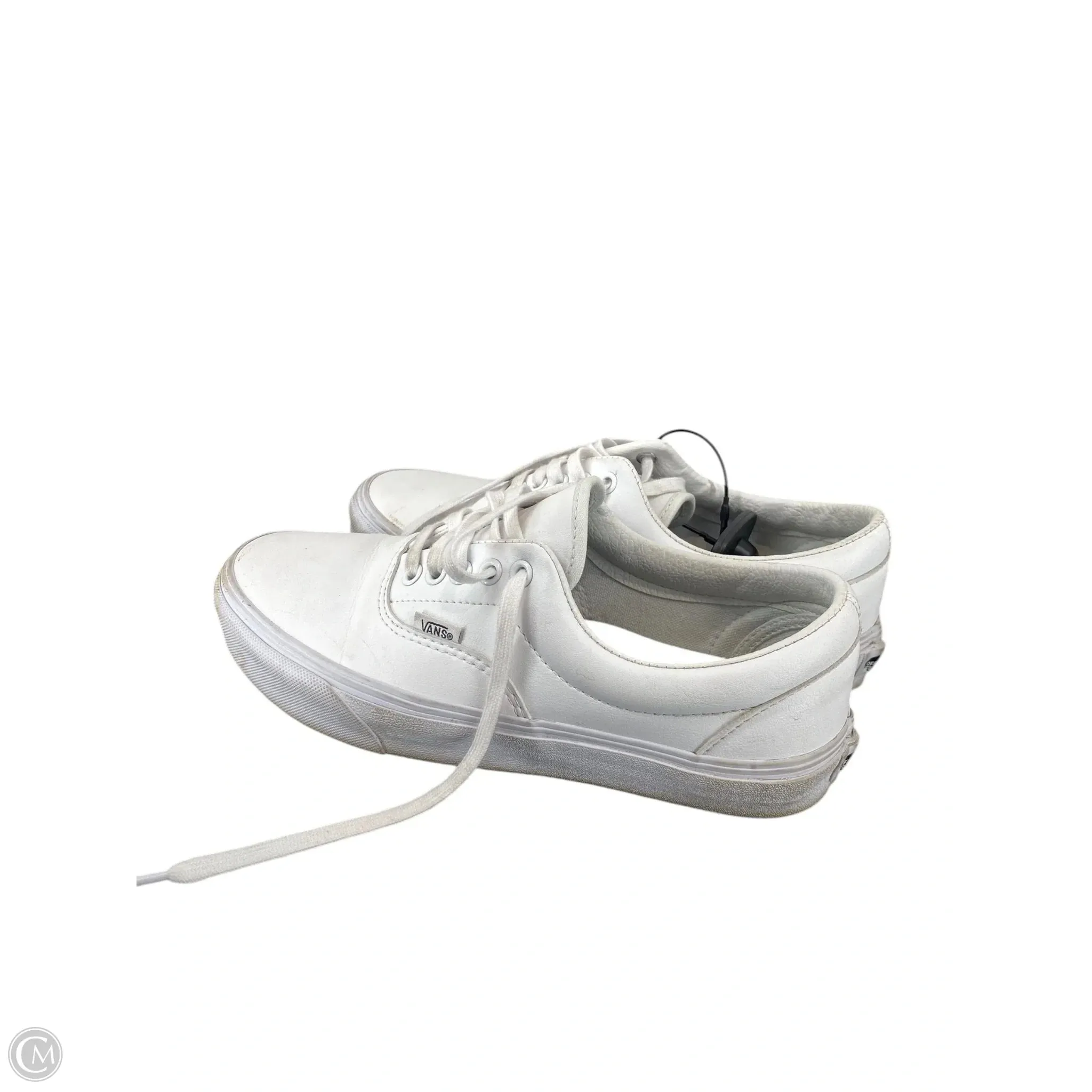 Shoes Sneakers By Vans In White, Size: 8.5