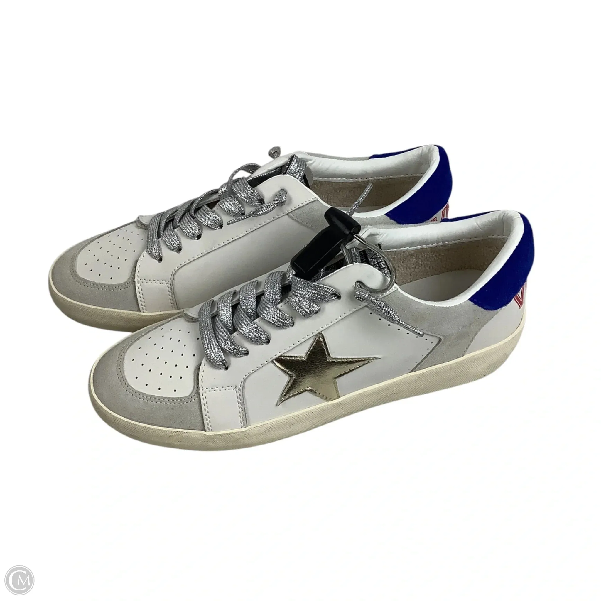 Shoes Sneakers By Vintage Havana In Blue & Red & White, Size: 11