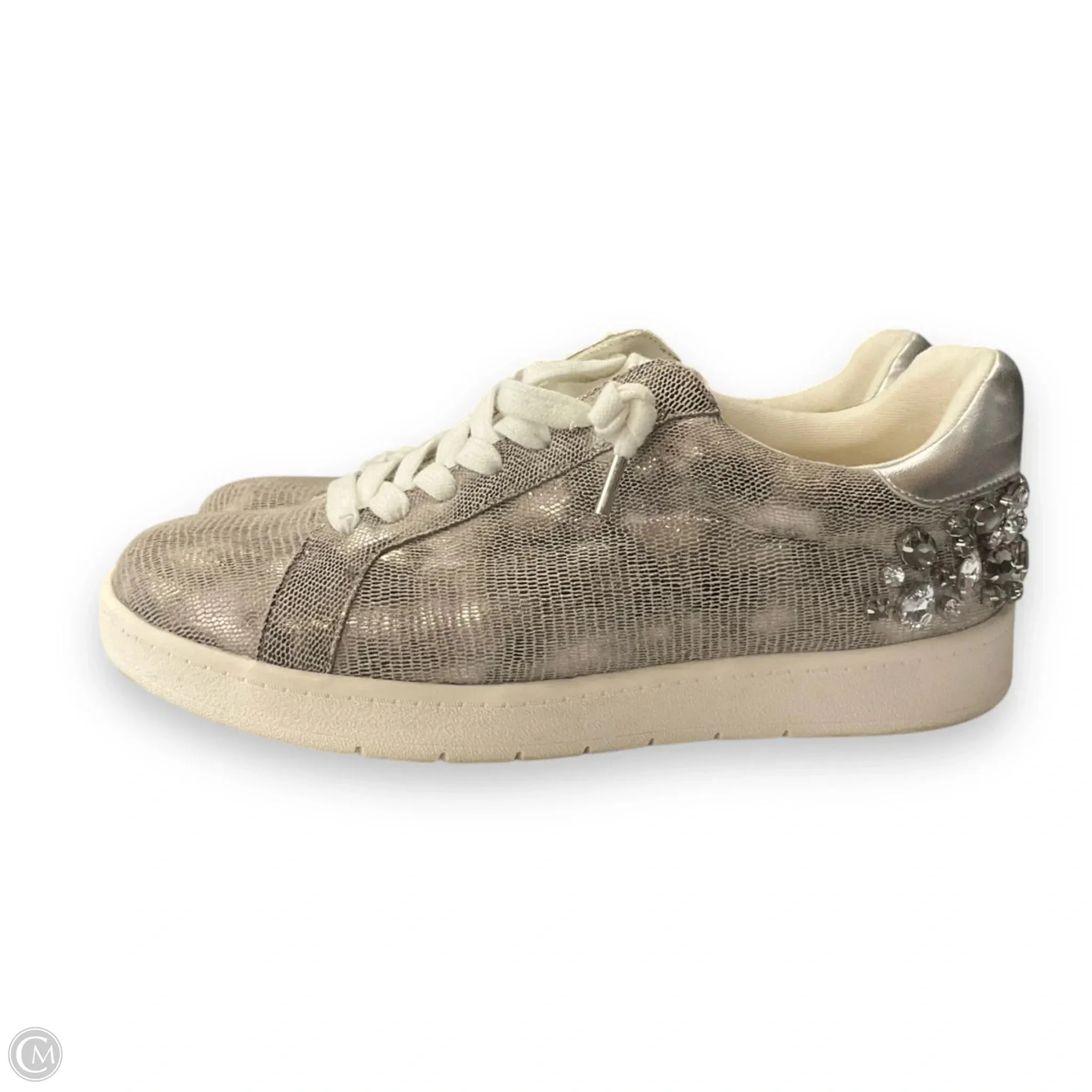Shoes Sneakers By White House Black Market In Silver, Size: 8