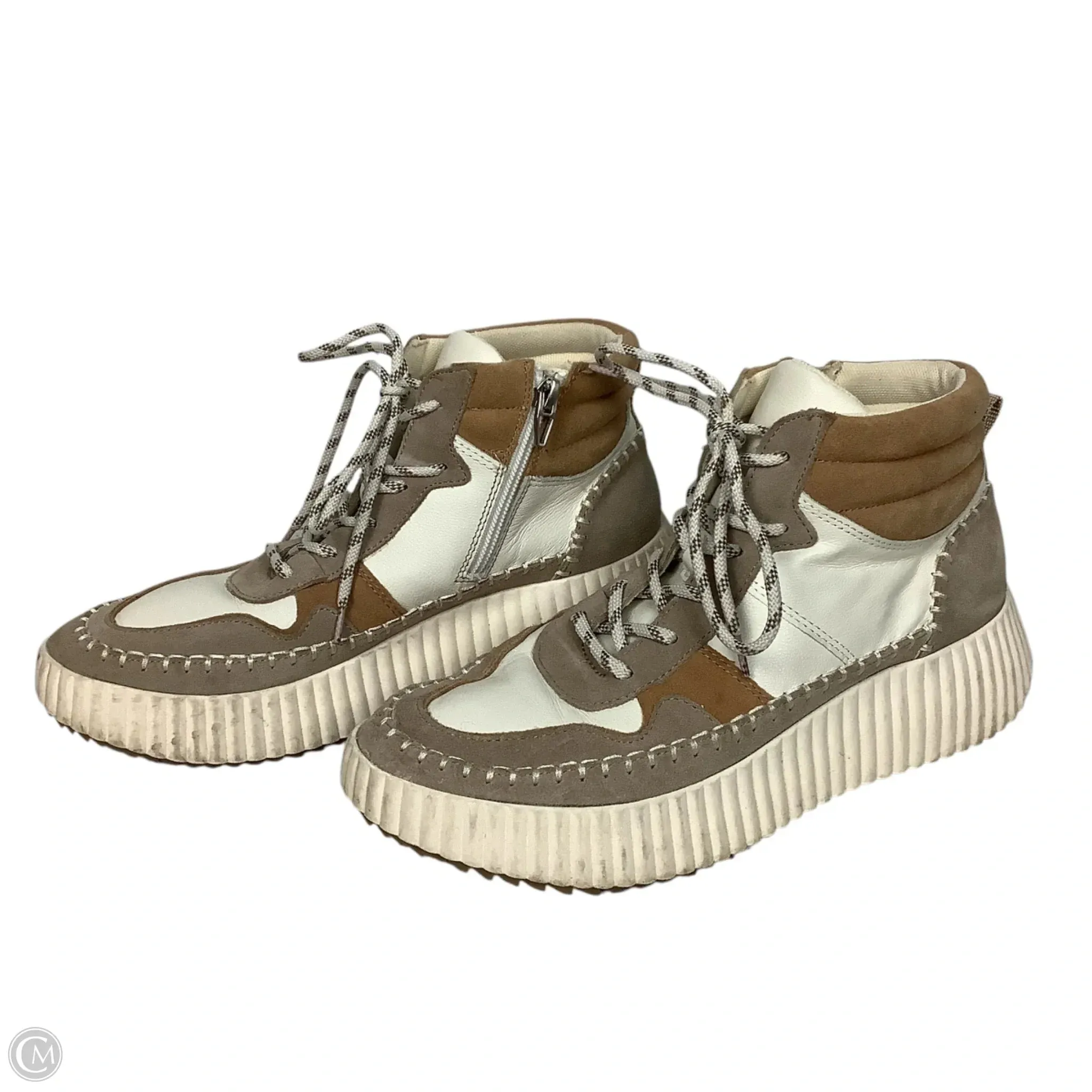 Shoes Sneakers Platform By Dolce Vita In Tan, Size: 9