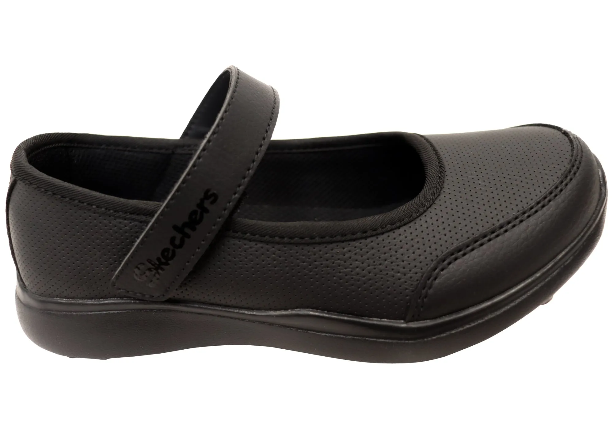 Skechers Microstrides Recess Rules Kids Girls Mary Jane School Shoes Skechers Shoes