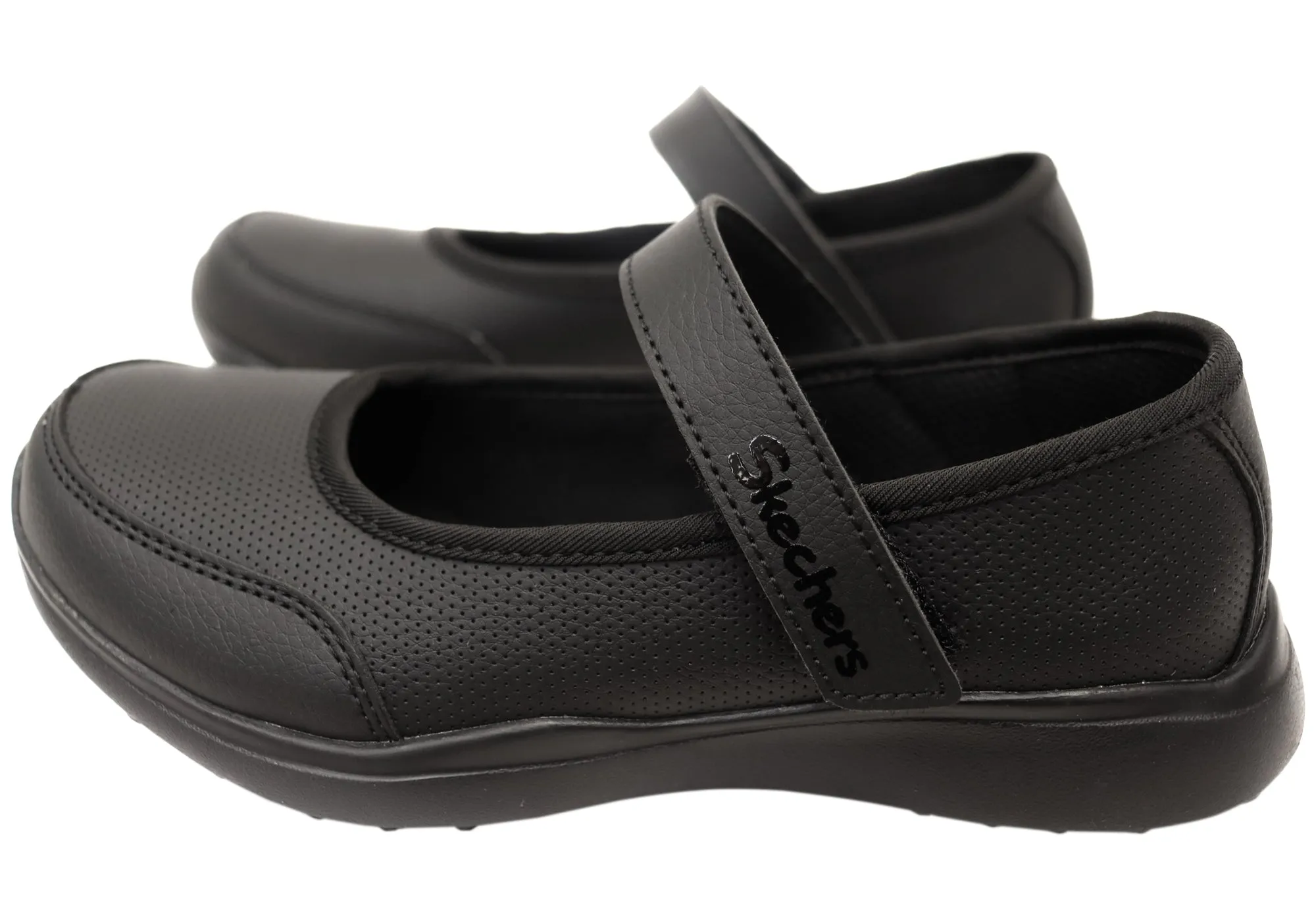 Skechers Microstrides Recess Rules Kids Girls Mary Jane School Shoes Skechers Shoes