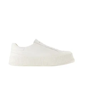Sneakers - Jil Sander - Leather - White