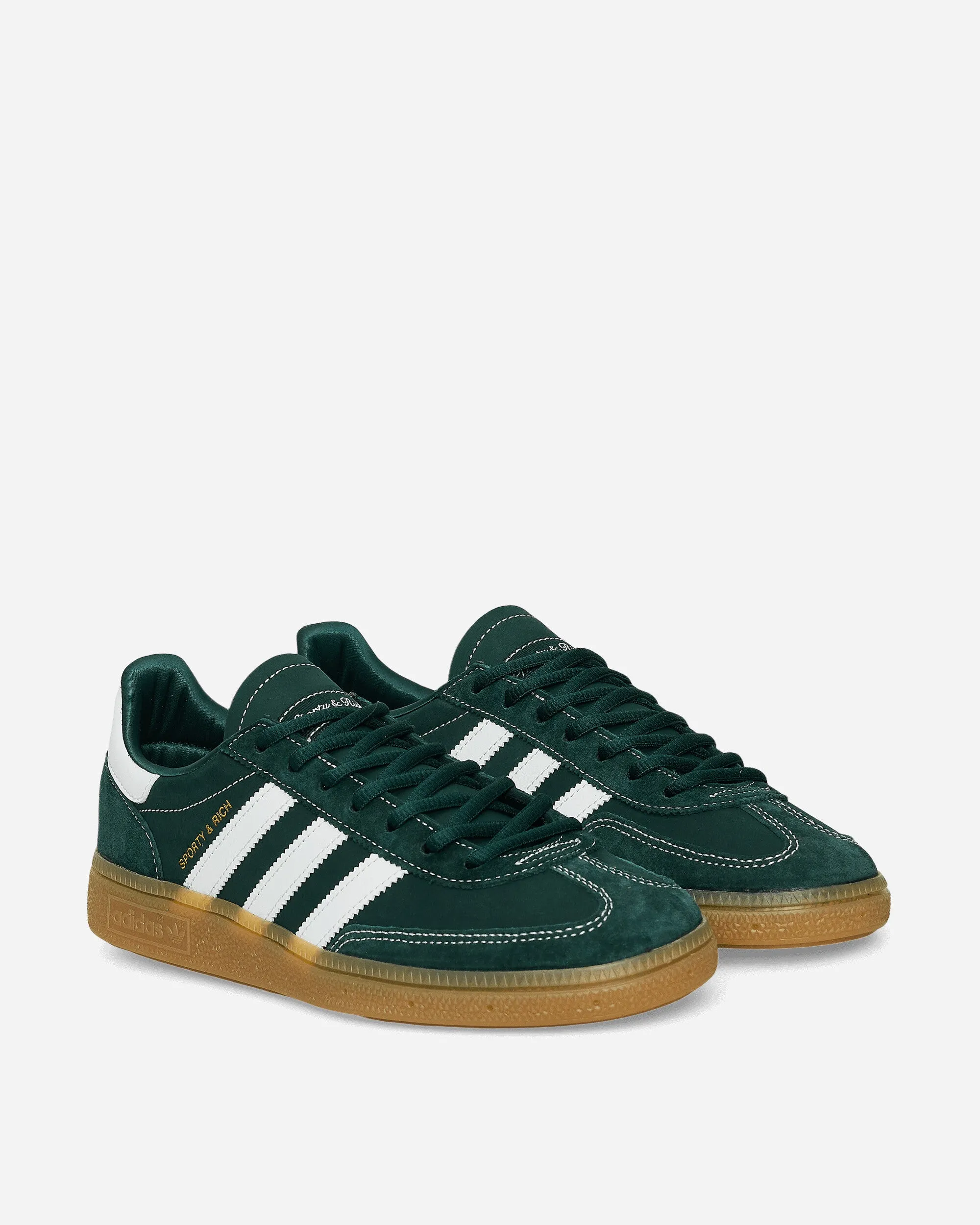Sporty & Rich Handball Spezial Sneakers Dark Green