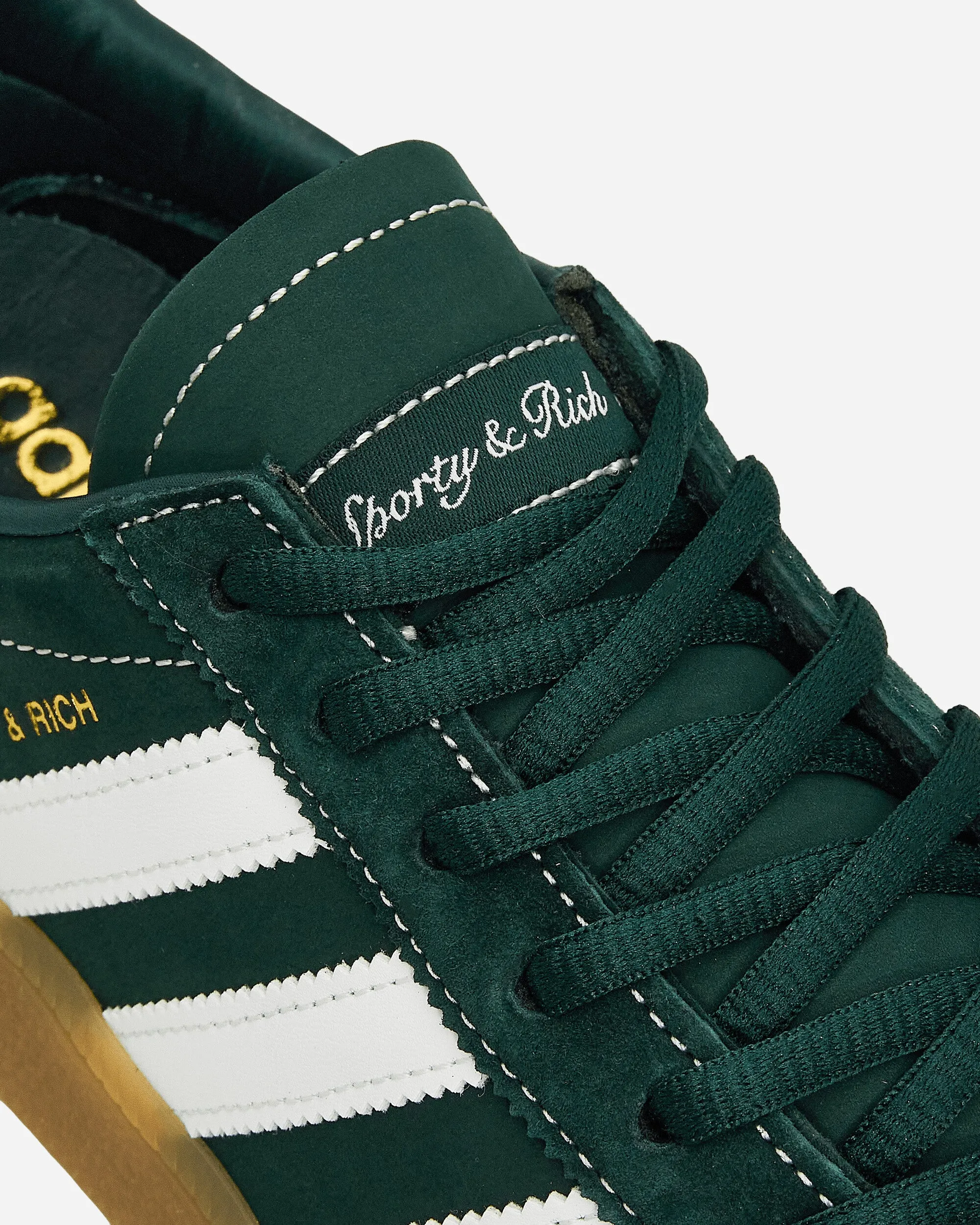 Sporty & Rich Handball Spezial Sneakers Dark Green
