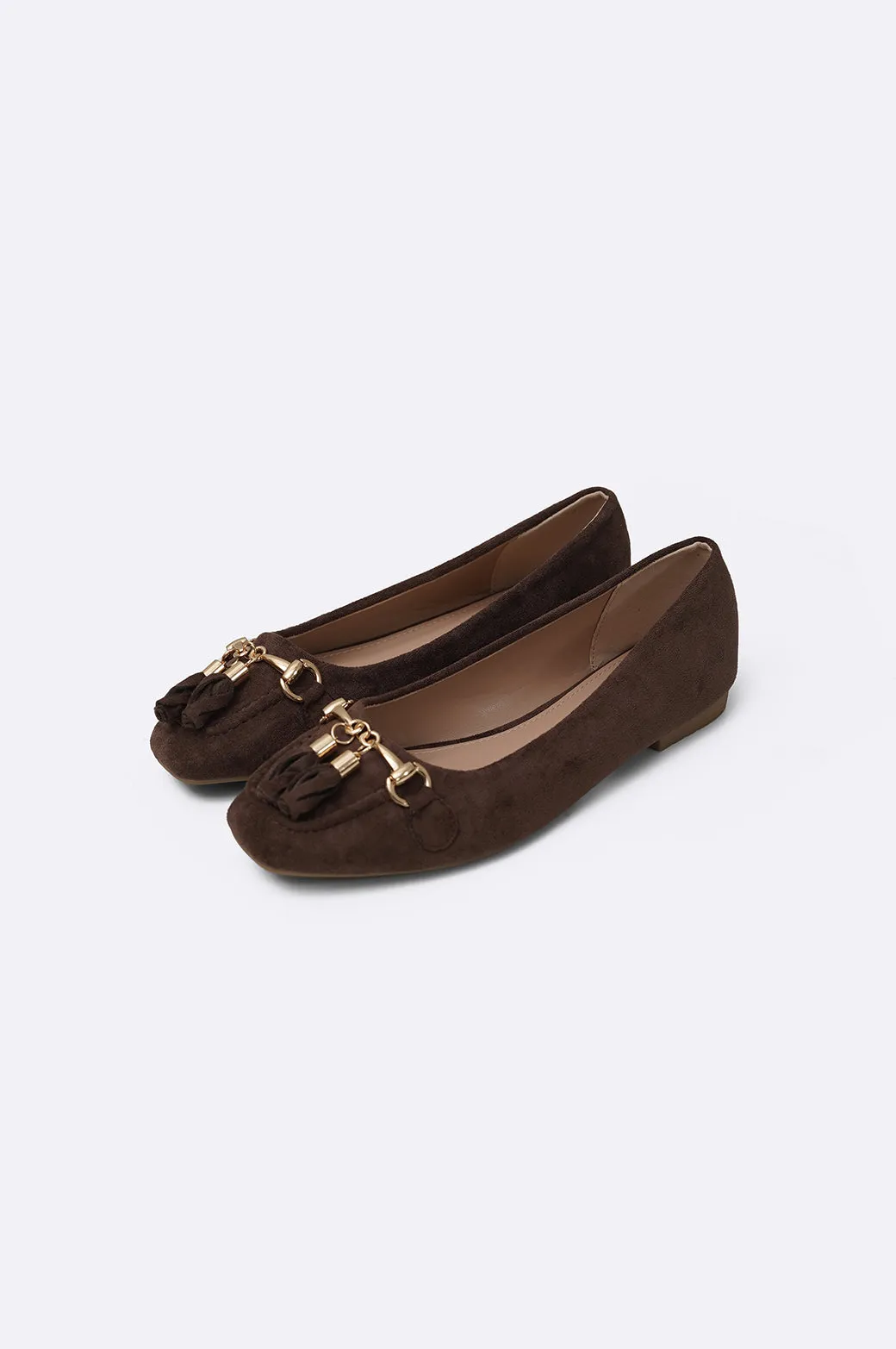 TASSEL SUEDE PUMPS