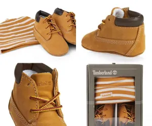 Timberland Toodler Crib  Boot W/Hat