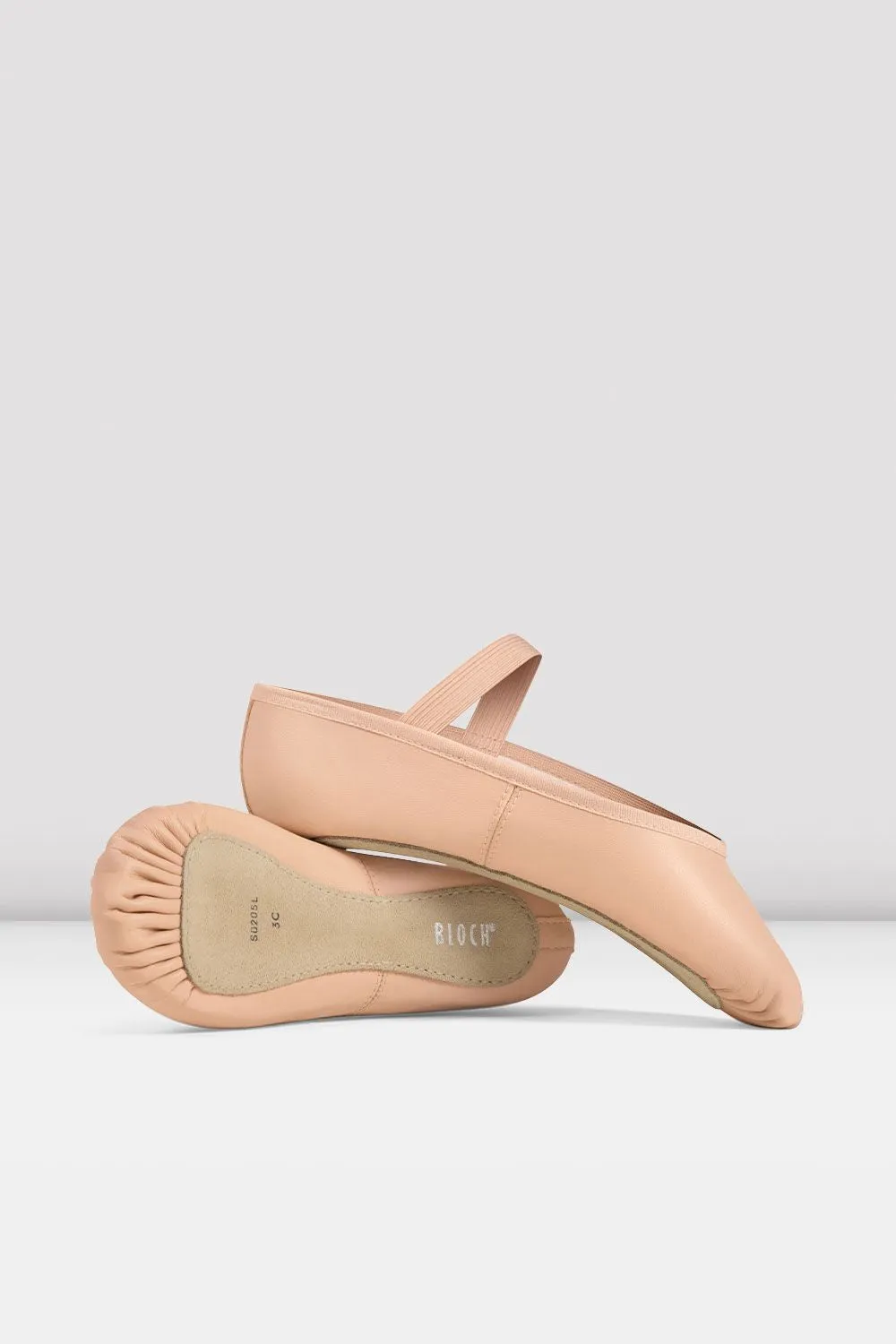 Toddler Dansoft Leather Ballet Shoes