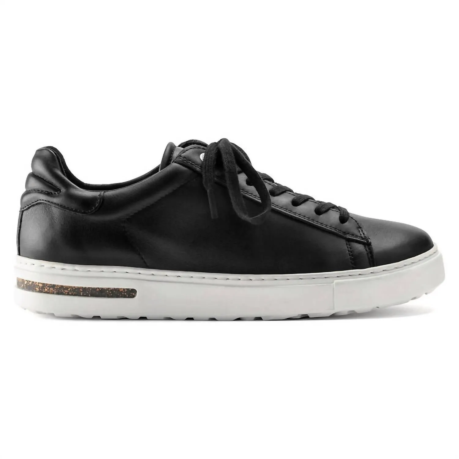 Unisex Bend Low Leather Sneakers - Regular Fit In Black