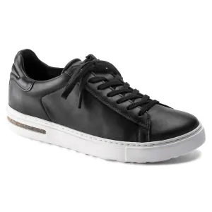 Unisex Bend Low Leather Sneakers - Regular Fit In Black