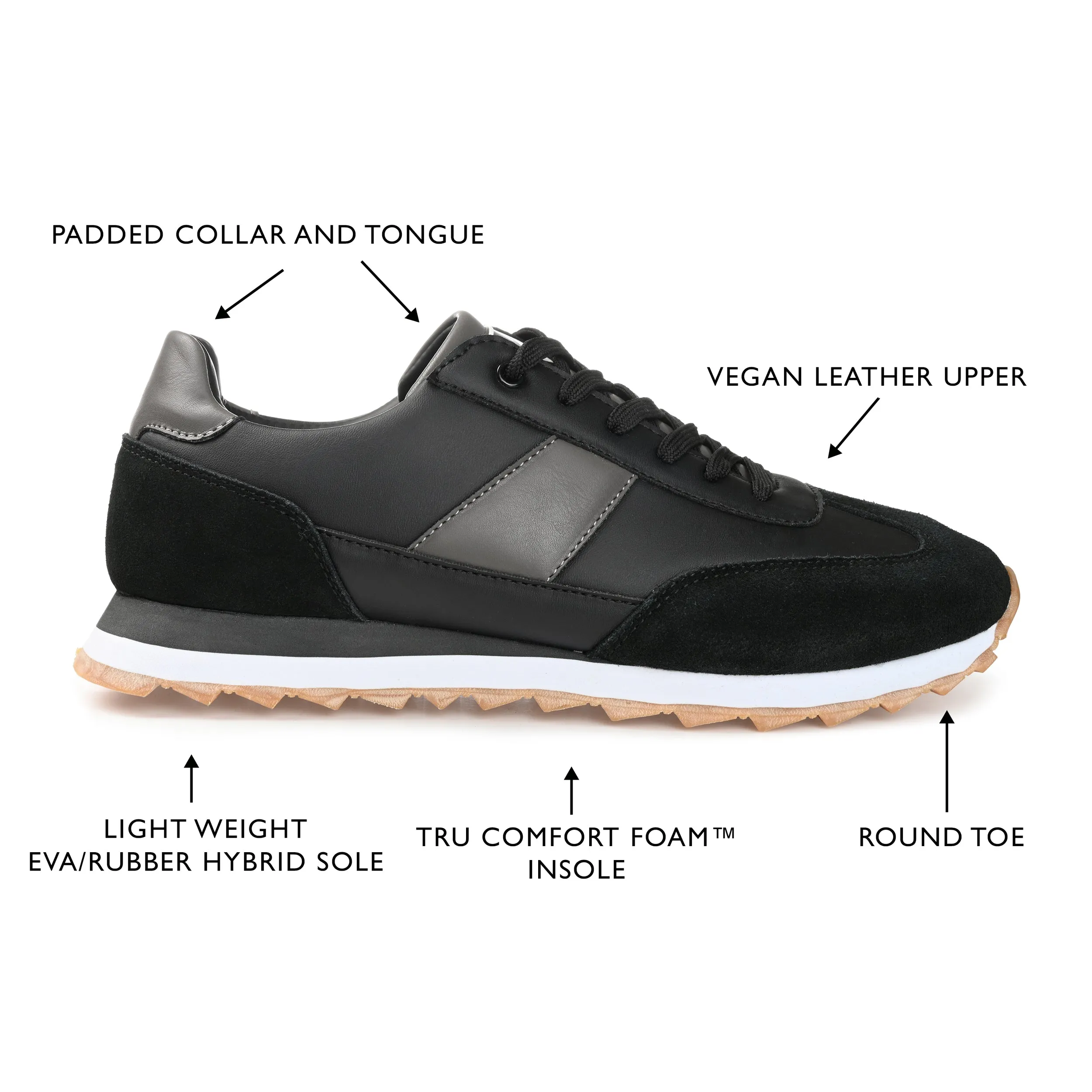 Vance Co. Ortega Casual Sneaker