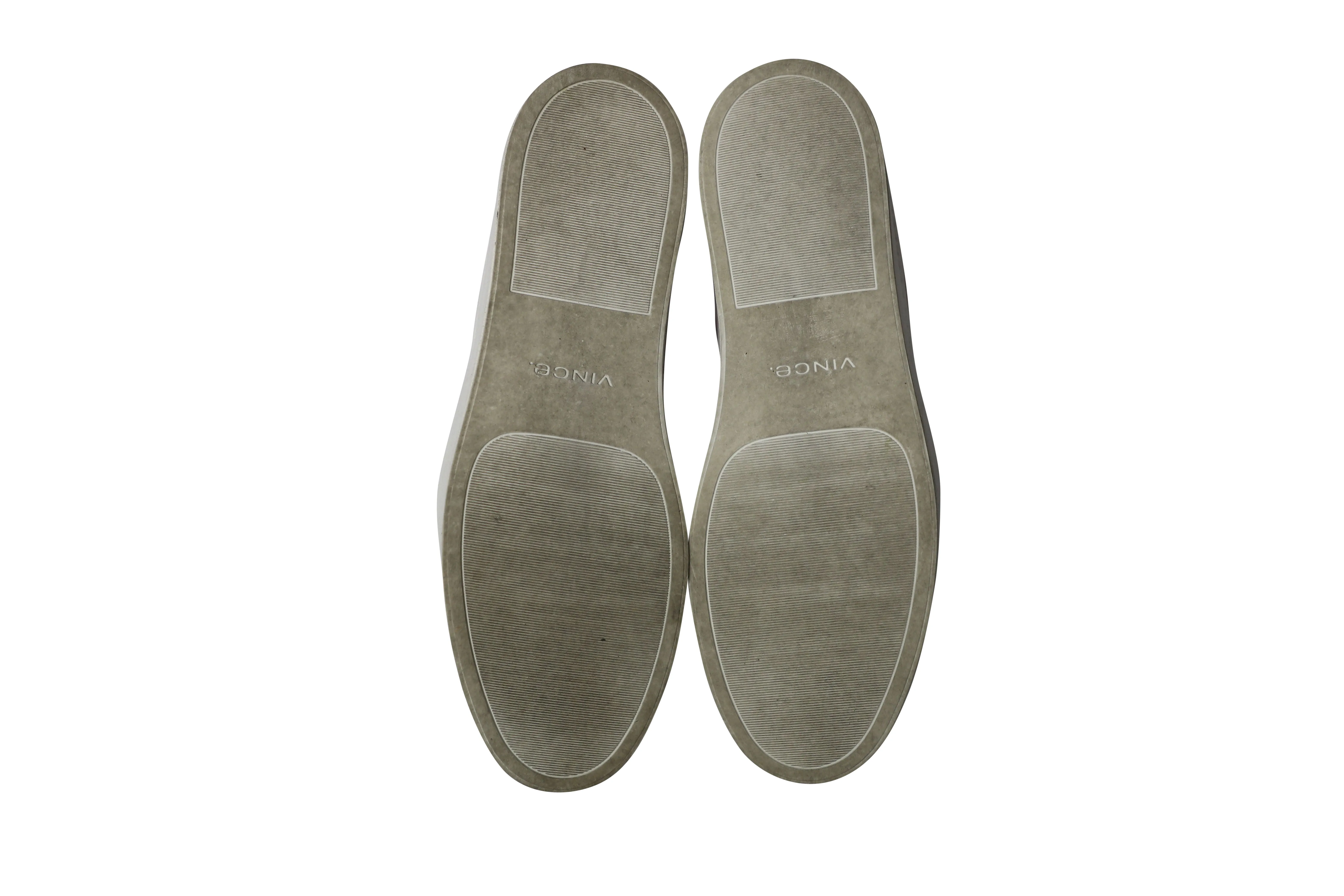 Vince Warren Platform Slip On Sneakers in Beige Suede