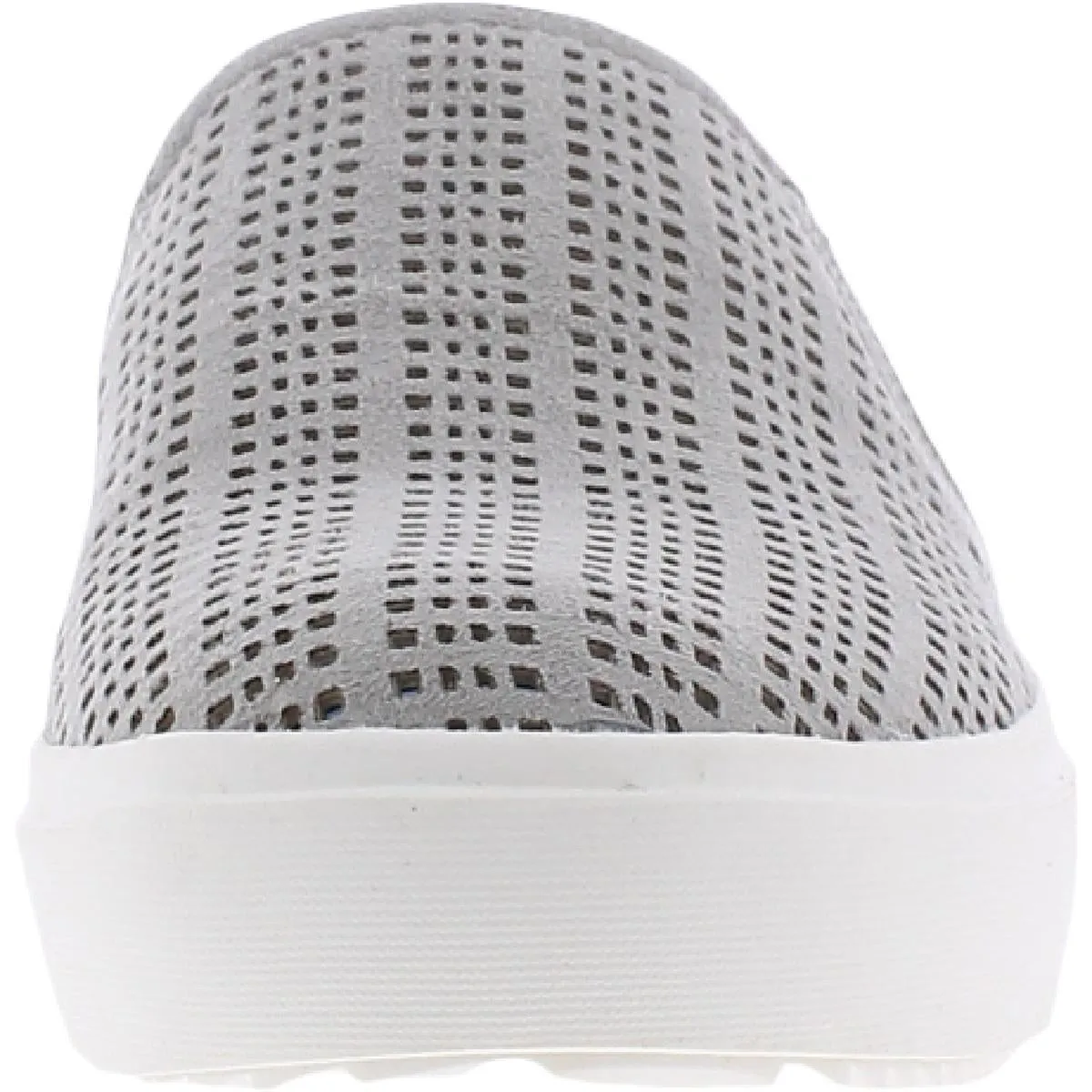 Wander Womens Perforated Faux Suede Slip-On Sneakers