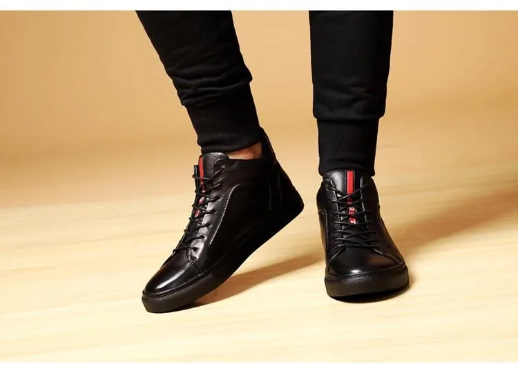 West Louis™ Ankle Leather Casual Shoes
