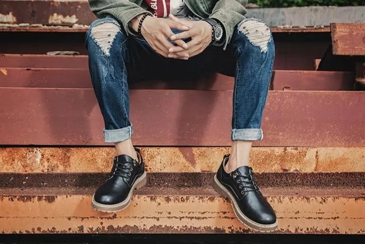 West Louis™ Martino Leather Casual Shoes
