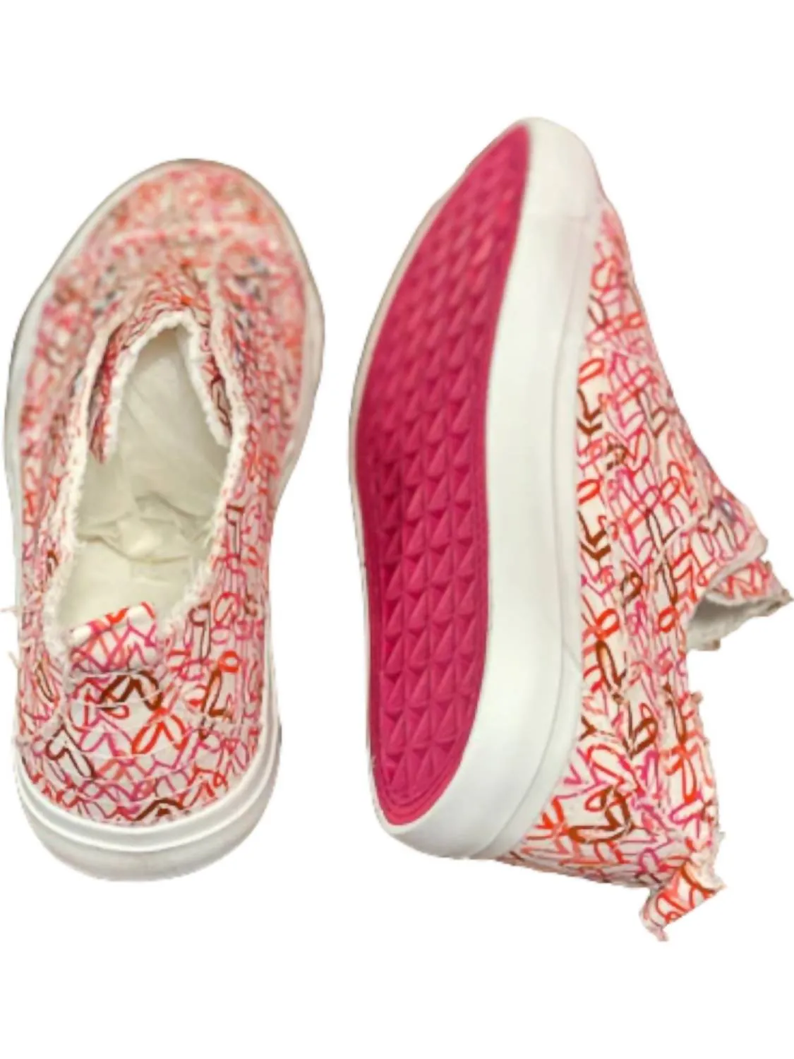 Women's Babalu Heart Slip On Shoes In Pink