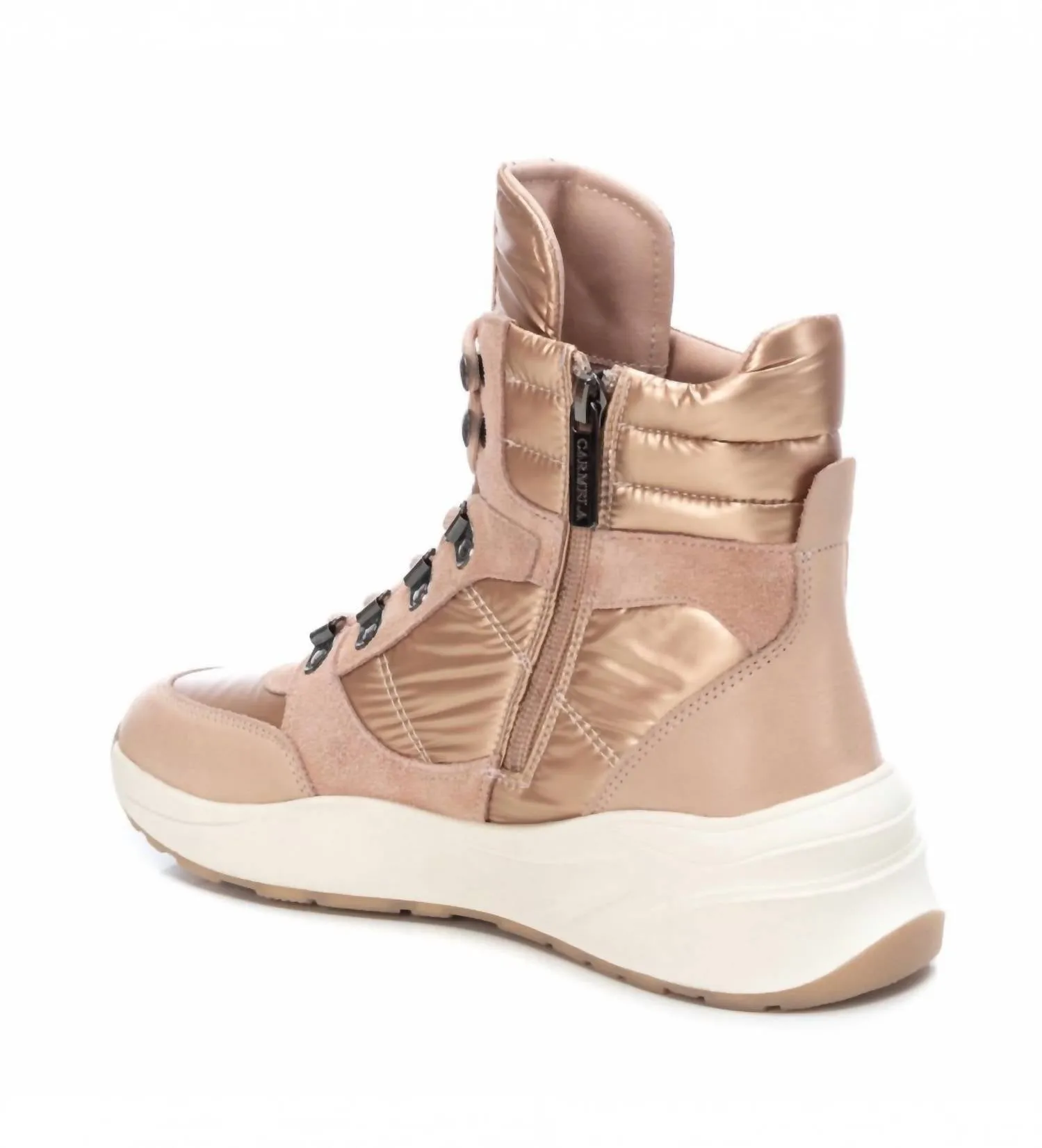 Women's Casual Booties In Nude