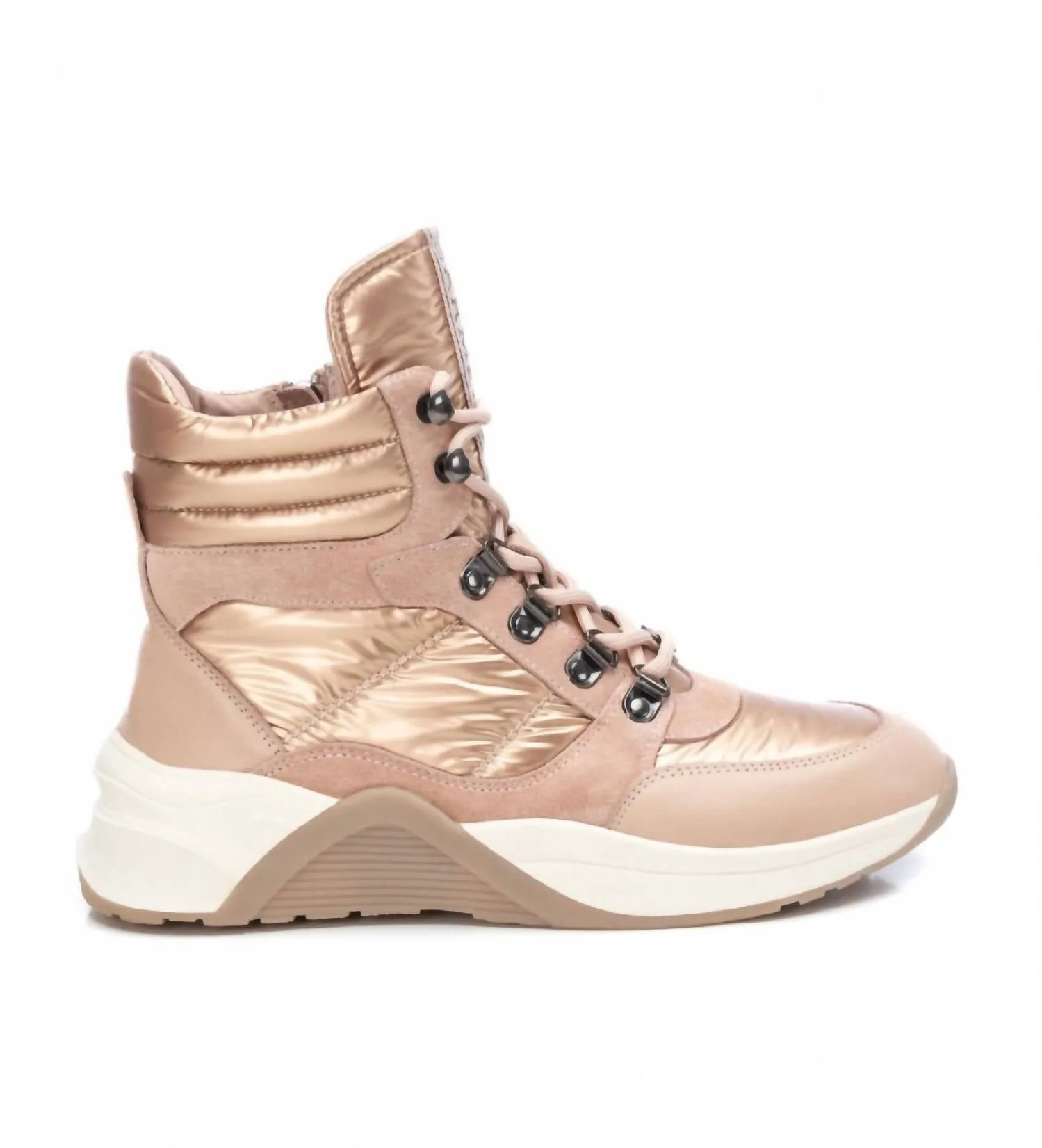 Women's Casual Booties In Nude