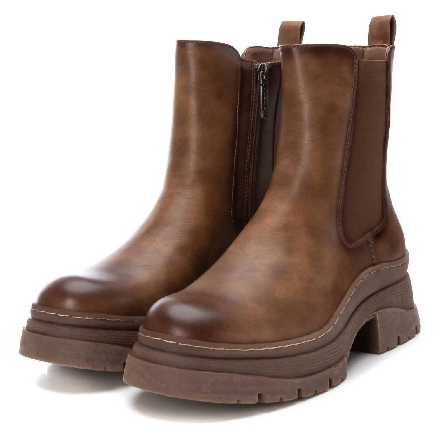 Women's Chelsea Booties In Light Brown