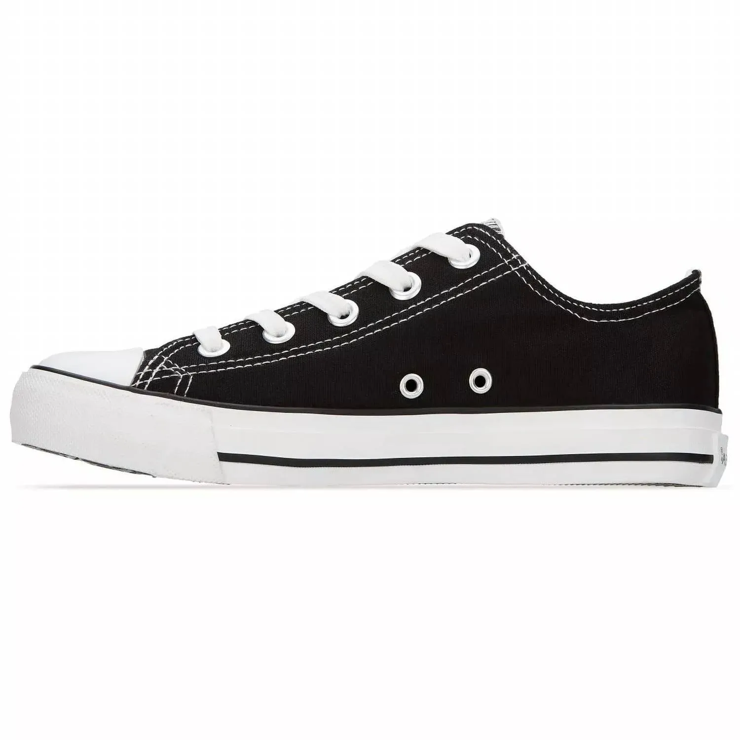 Women's Classic Canvas Sneakers In Black