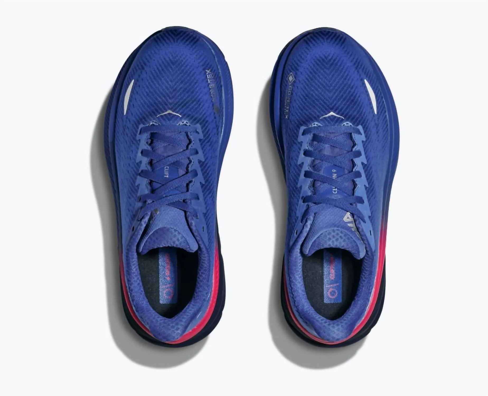 Women’S Clifton 9 Gore-Tex Running Shoes In Dazzling Blue/evening Sky