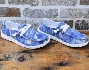 Women's Gypsy Jazz Sana Fashion Sneakers In Blue