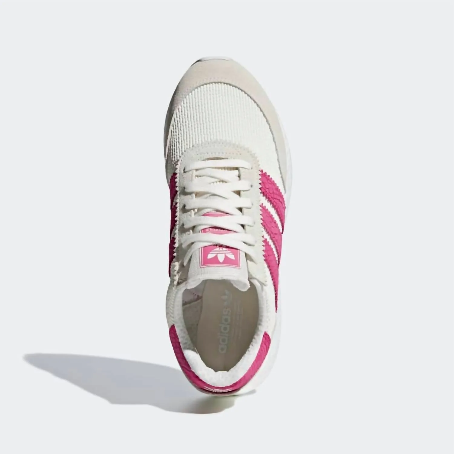 Women's I-5923 Running Shoes In Off White / Shock Pink / Grey One
