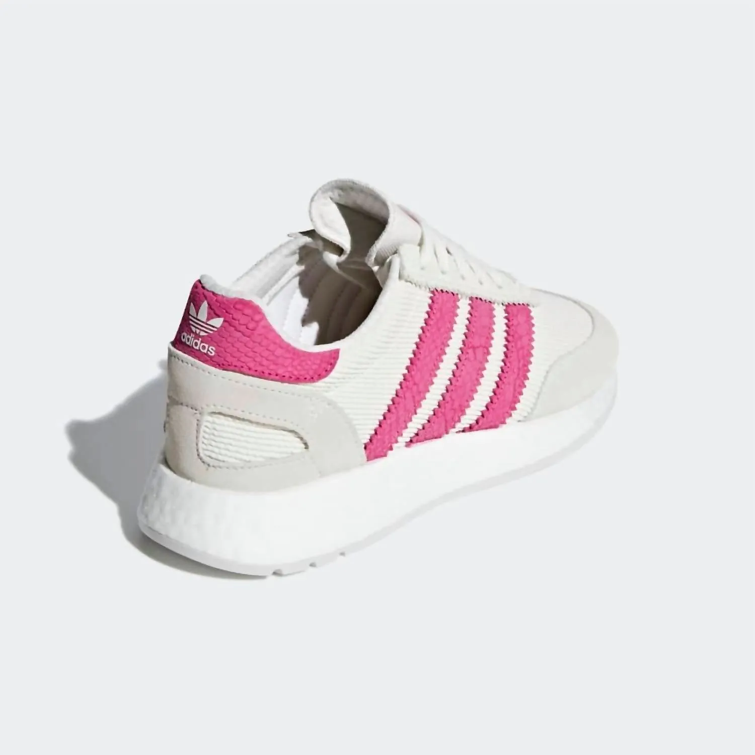 Women's I-5923 Running Shoes In Off White / Shock Pink / Grey One
