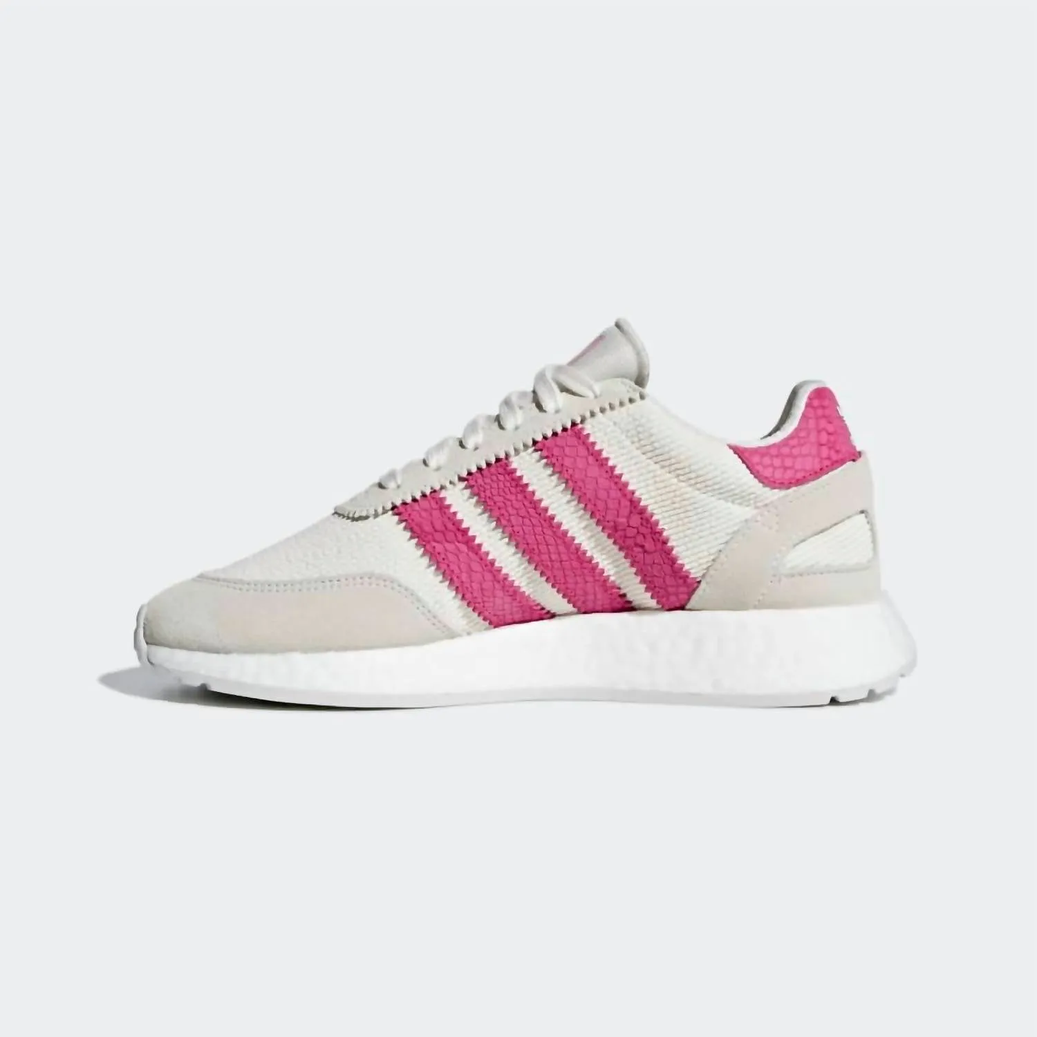 Women's I-5923 Running Shoes In Off White / Shock Pink / Grey One