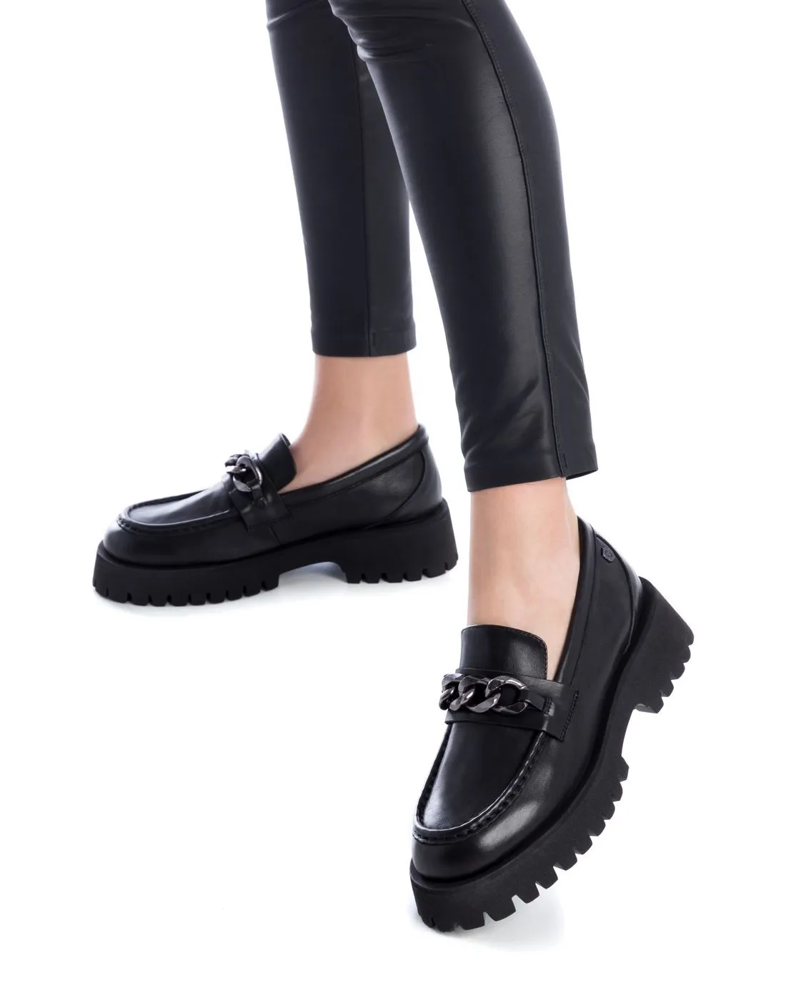 Women's Leather Moccasins By XTI