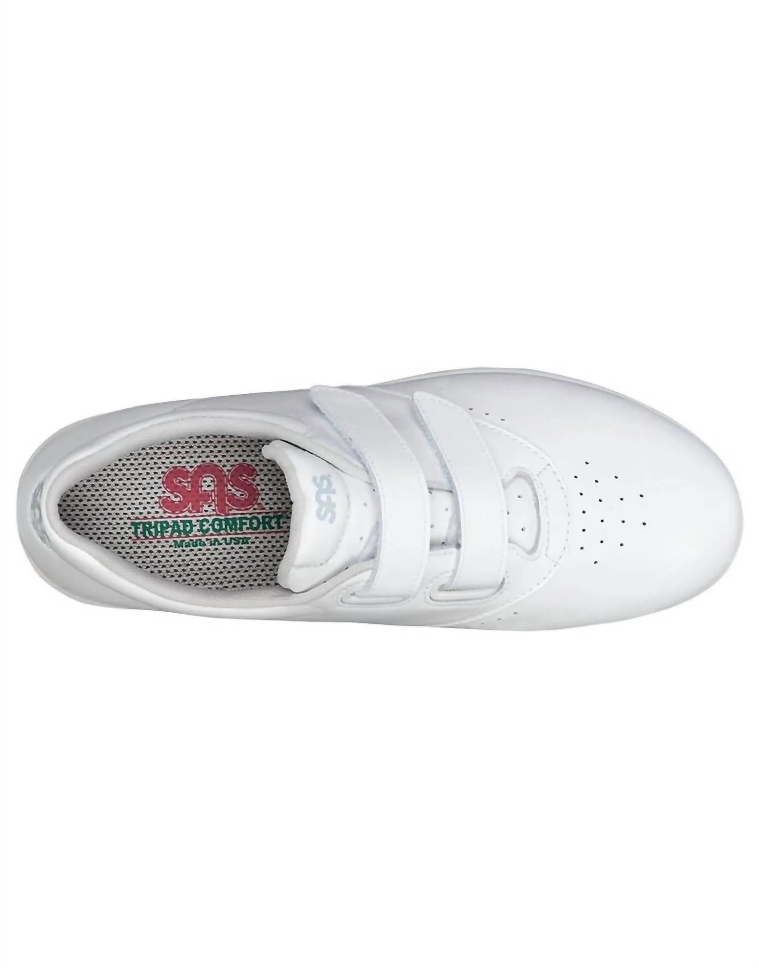 Women's Me Too Walking Shoes - Medium In White