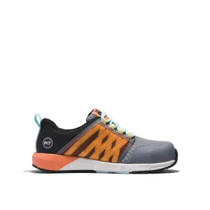 Women's Radius Composite-Toe Work Shoe Grey/Orange