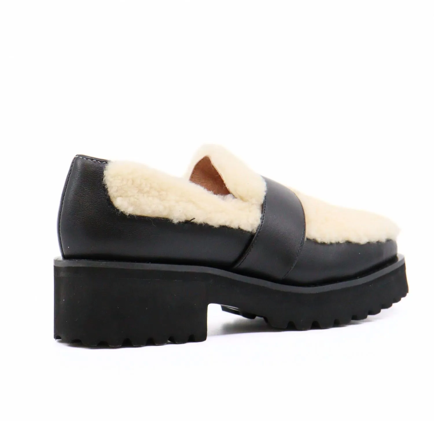 Women's Sherpa Loafer In Black