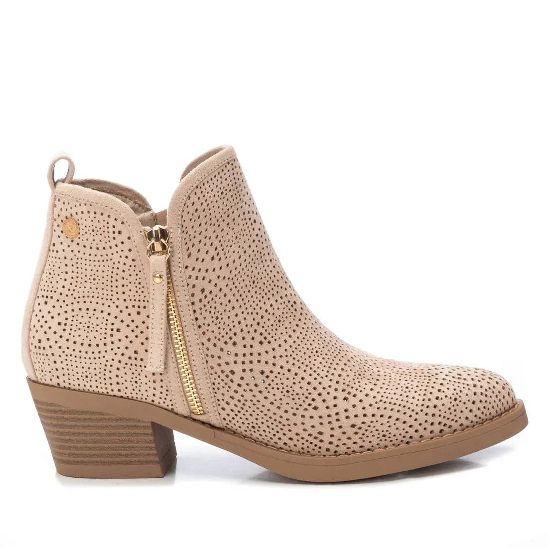 Women's Suede Ankle Booties By XTI