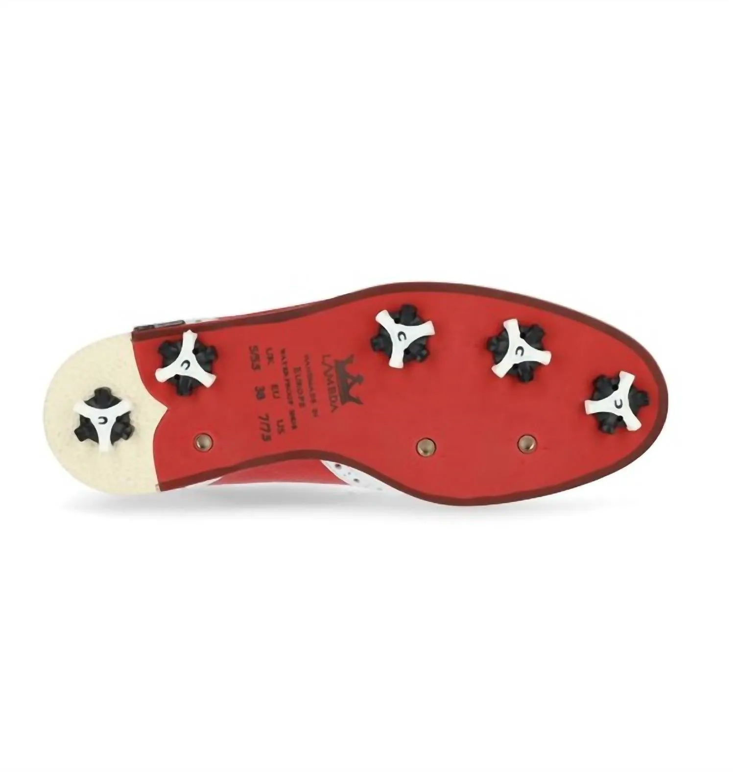 Women's Tivoli Golf Shoes In White/red