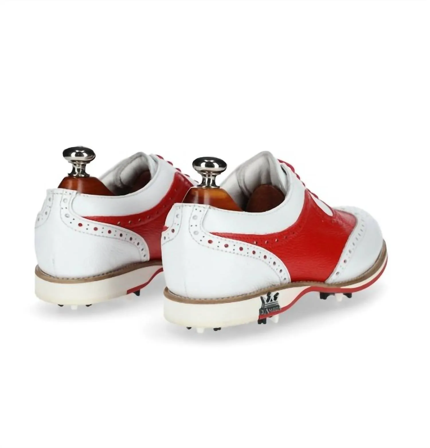 Women's Tivoli Golf Shoes In White/red