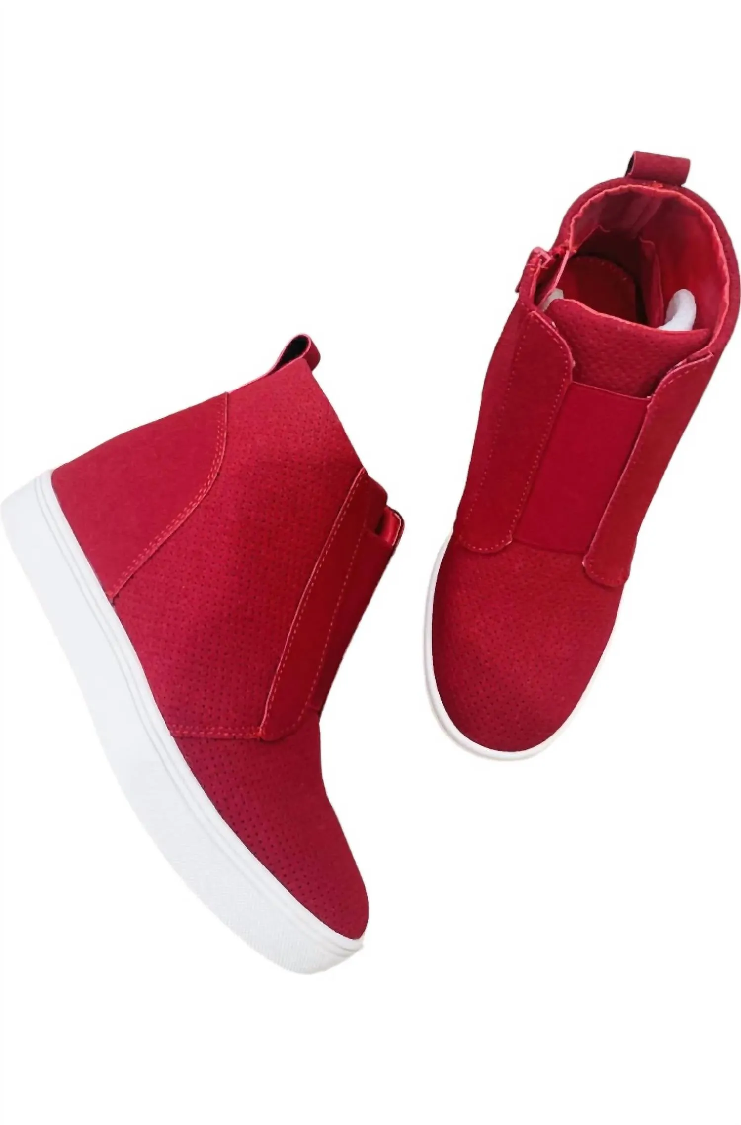 Women's Wedge Killeen Shoes In Wine