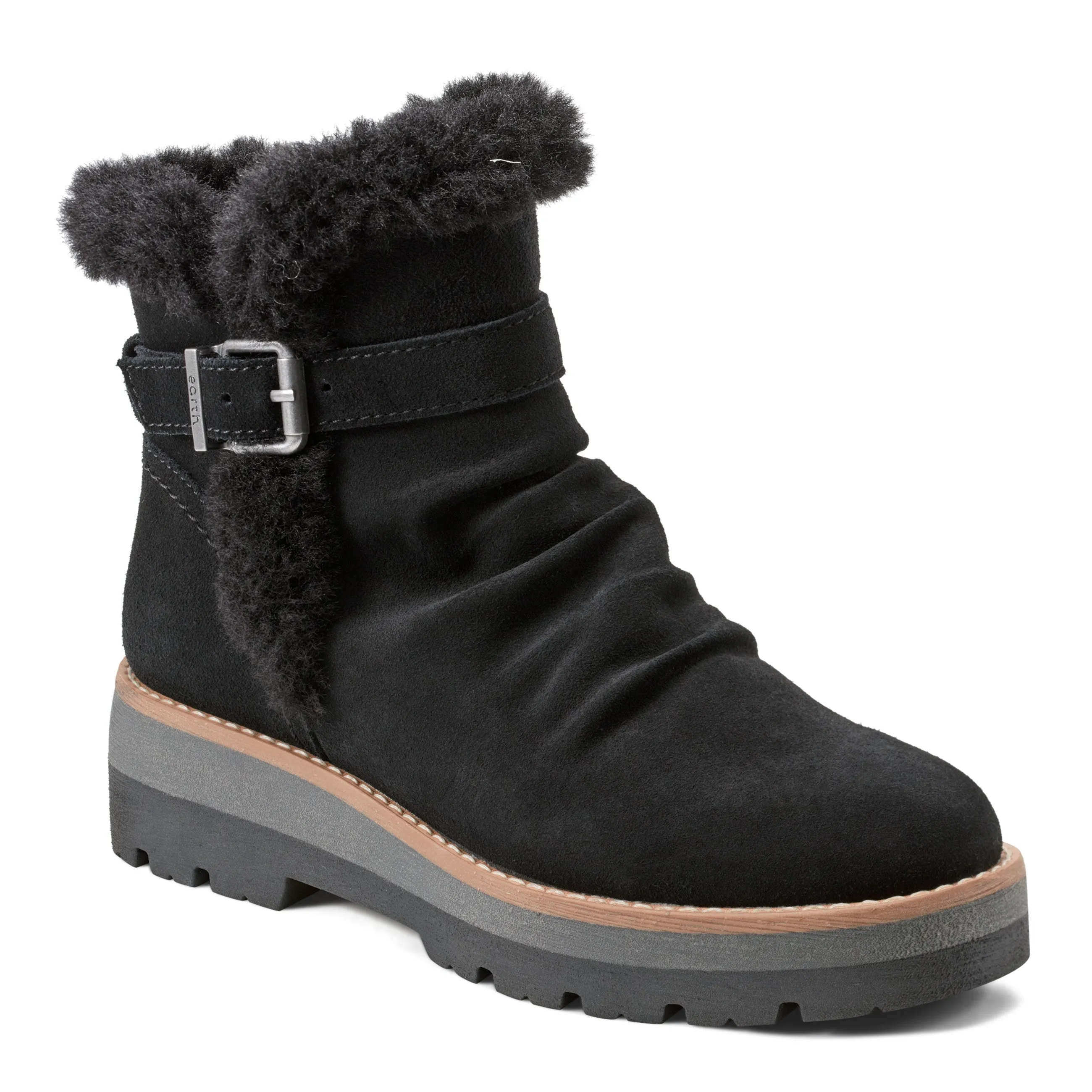 Yara Waterproof Lug Sole Casual Ankle Booties