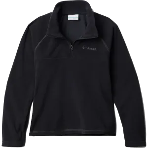 Youth Glacial Half Zip Black Asics Shoes