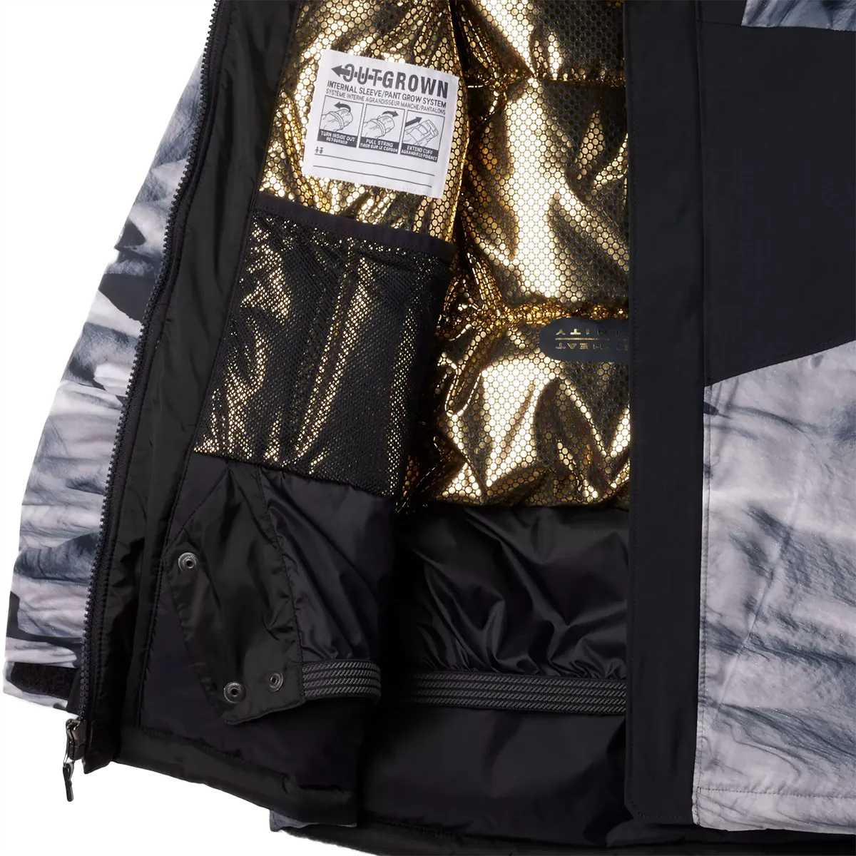 Youth Mighty Mogul III Printed Jacket Asics Shoes