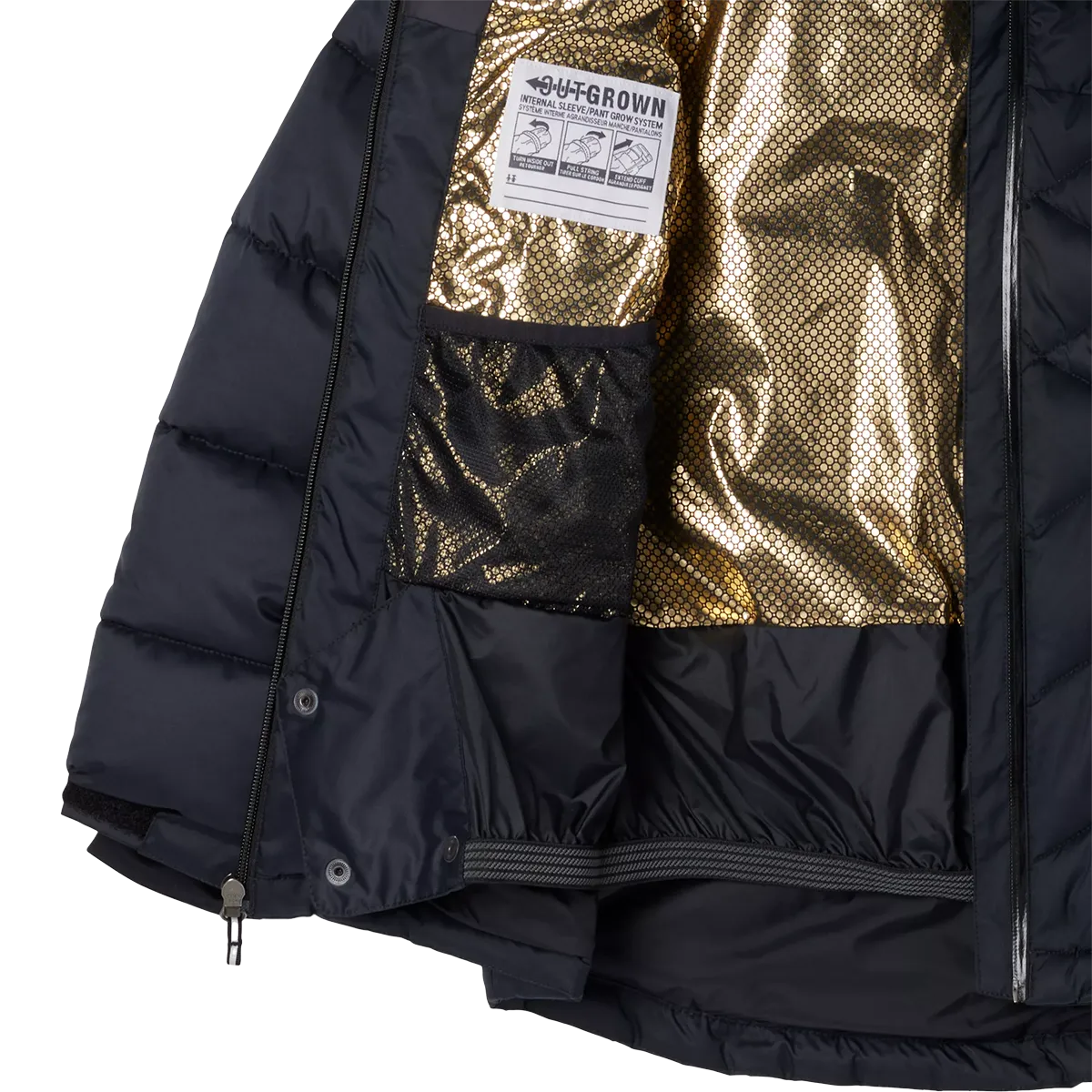 Youth Winter Powder III Quilted Jacket Asics Shoes