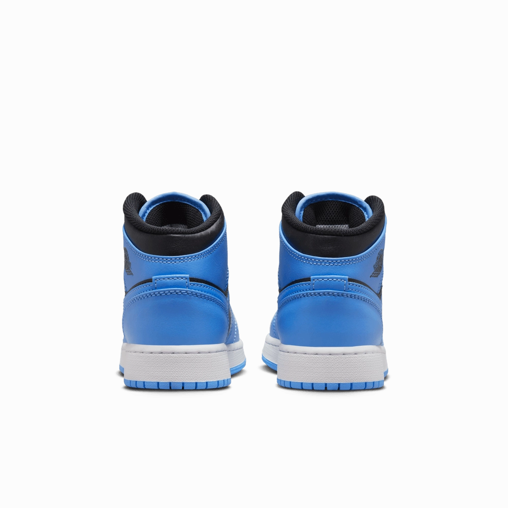 YOUTH AIR JORDAN 1 MID UNIVERSITY BLUE