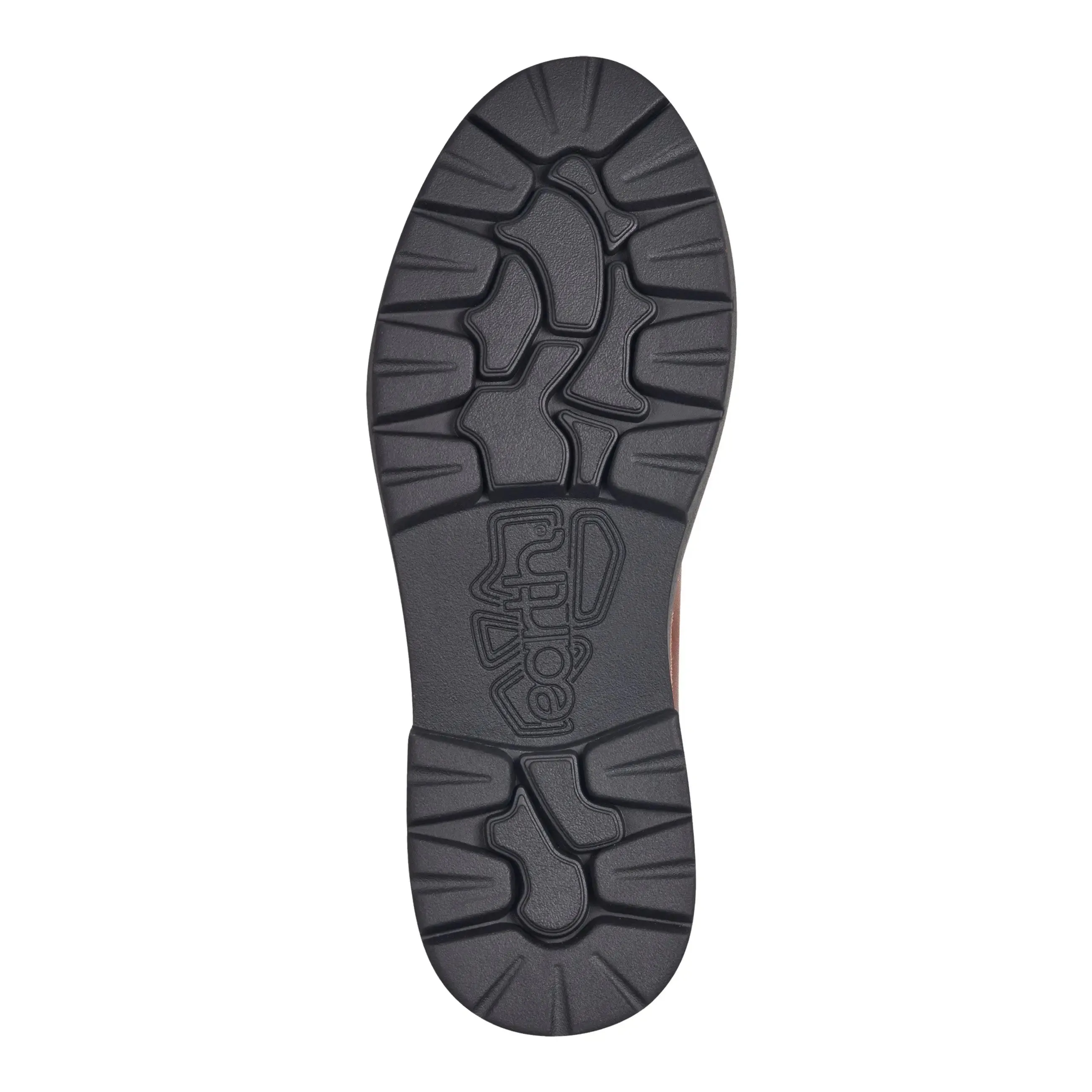 Zalor Round Toe Lug Sole Casual Slip-on Loafers